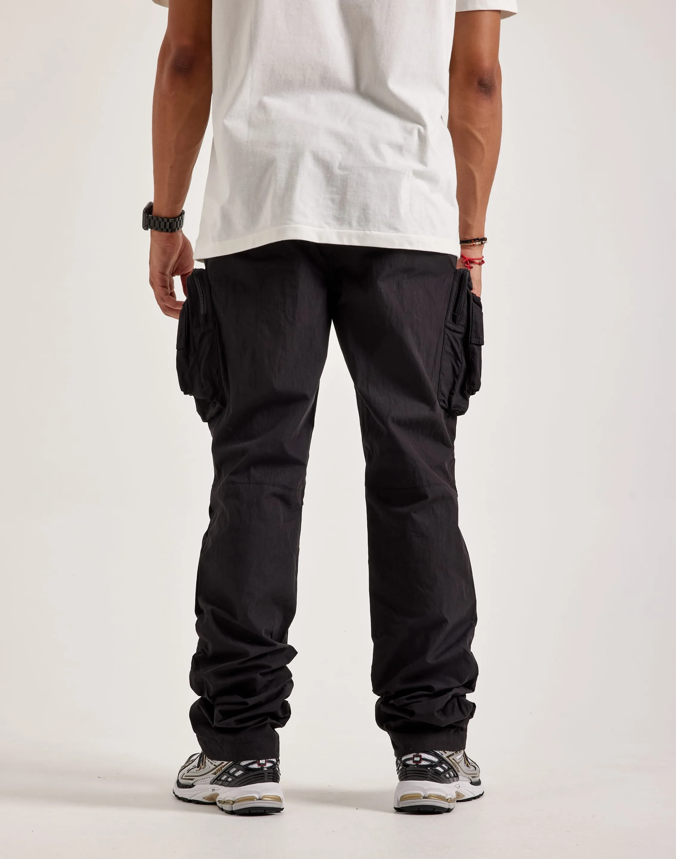 Smoke Rise Utility Stacked Cargo Pants Breathable fabric Urban Cool
