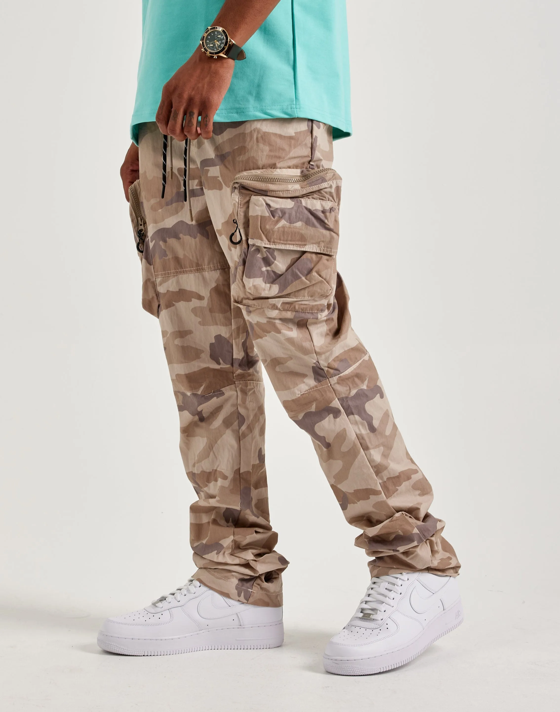 Meeting Ready Smoke Rise Utility Stacked Cargo Pants