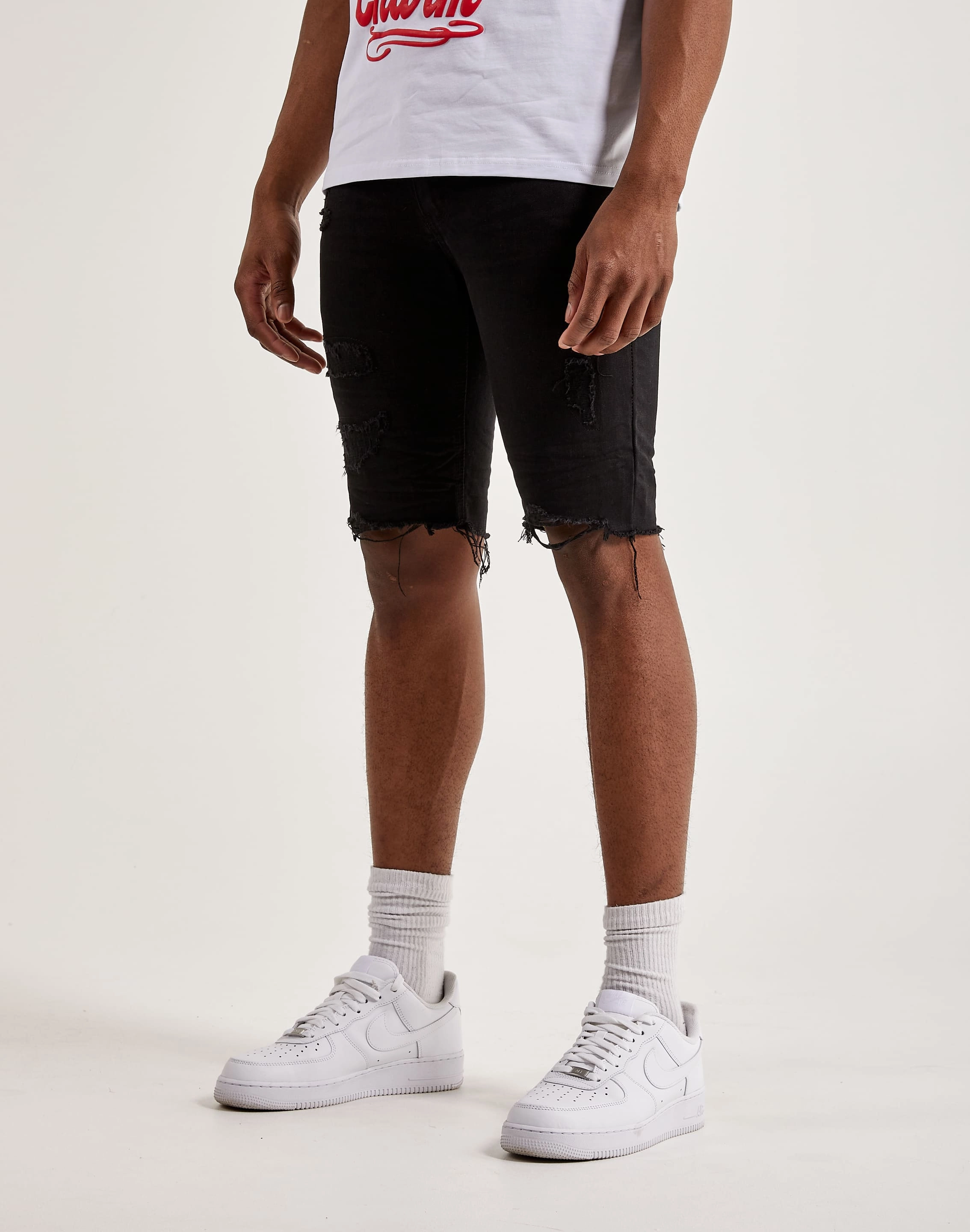 Flatlock stitching Smoke Rise Rip Off Shorts