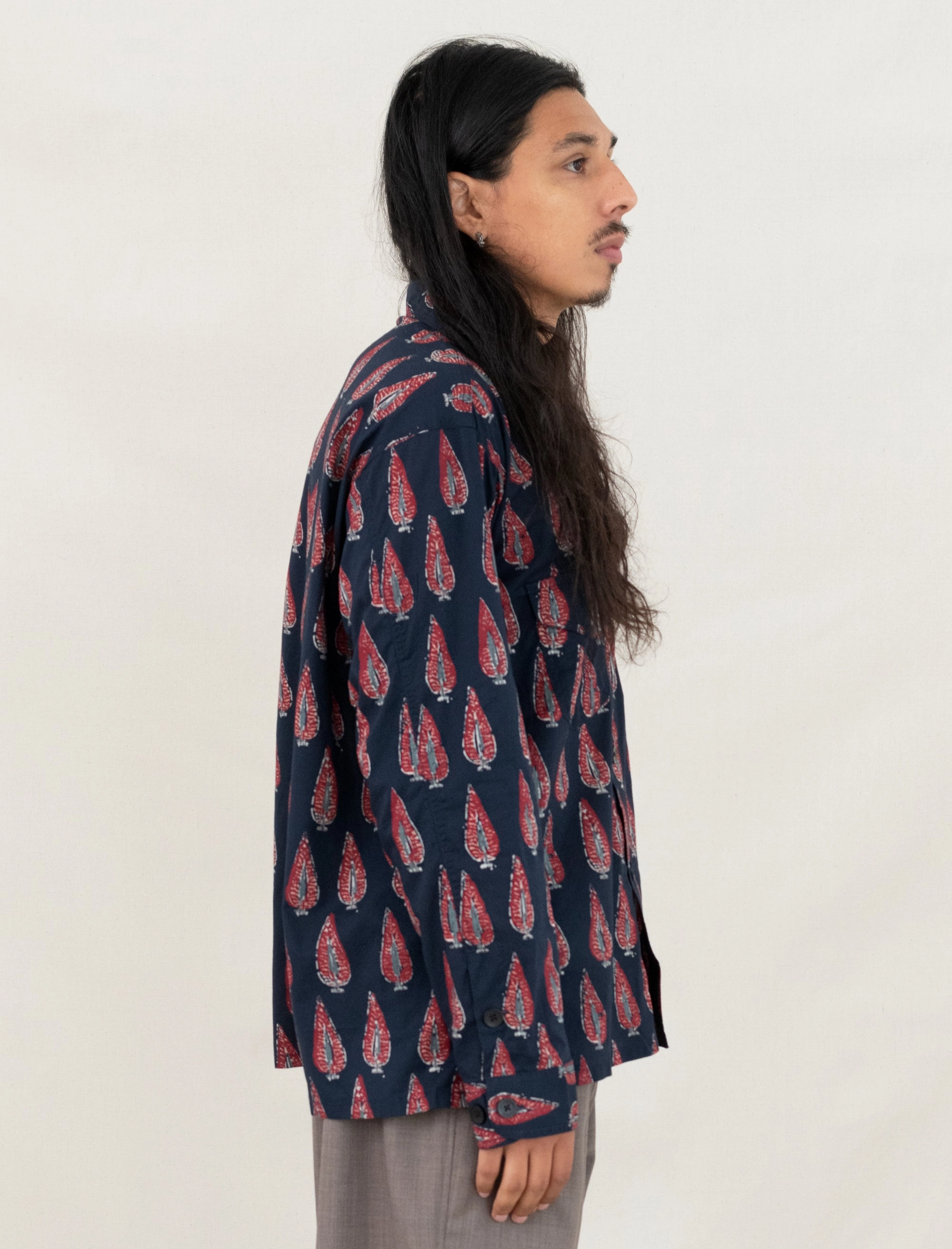 Smokey Shirt (Navy) BreathableMeshInsert AllDayComfortFit