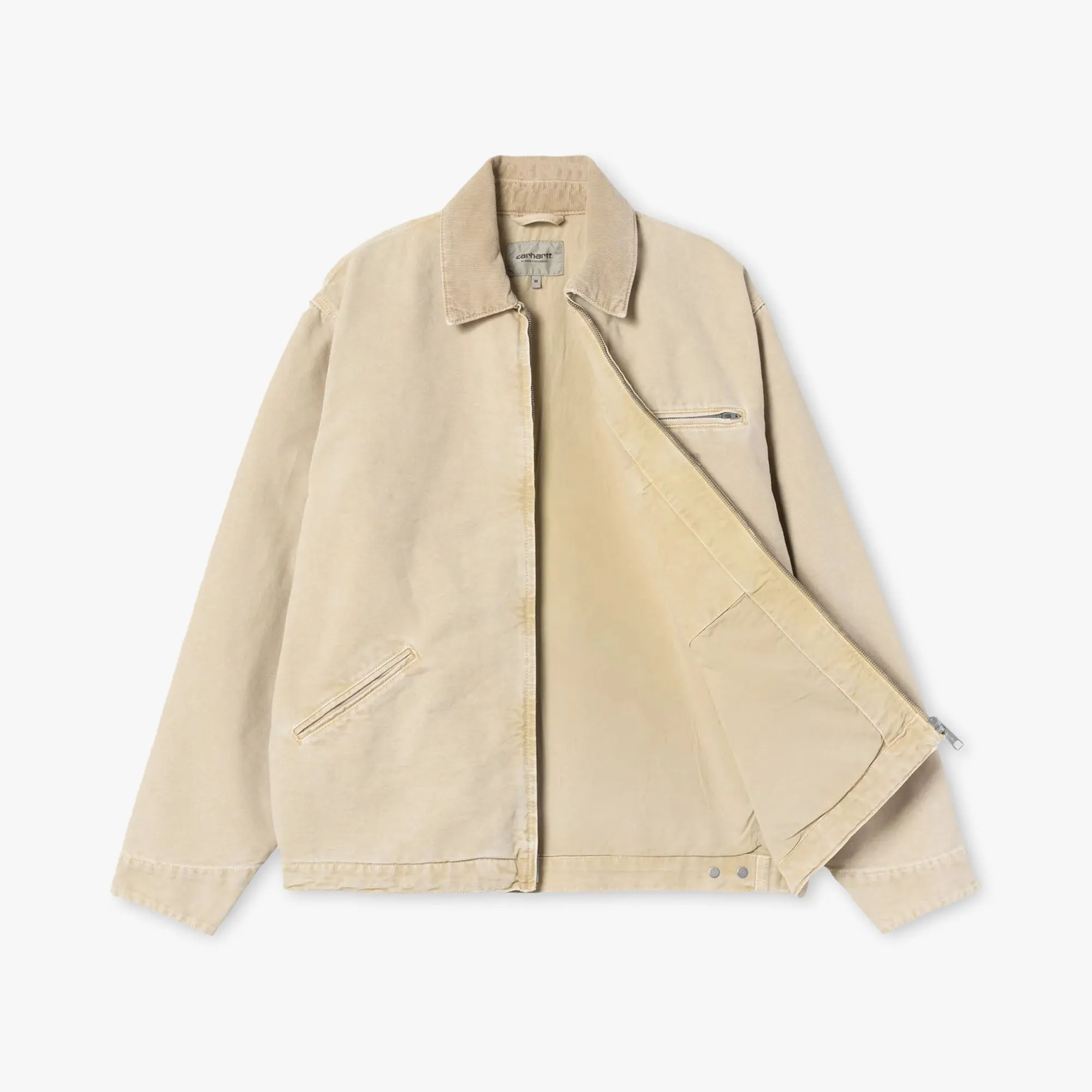 Carhartt Wip OG Detroit Jacket Dusty Hamiltion Brown/ Dusty Hamilton Brown Clean Jacket Detail