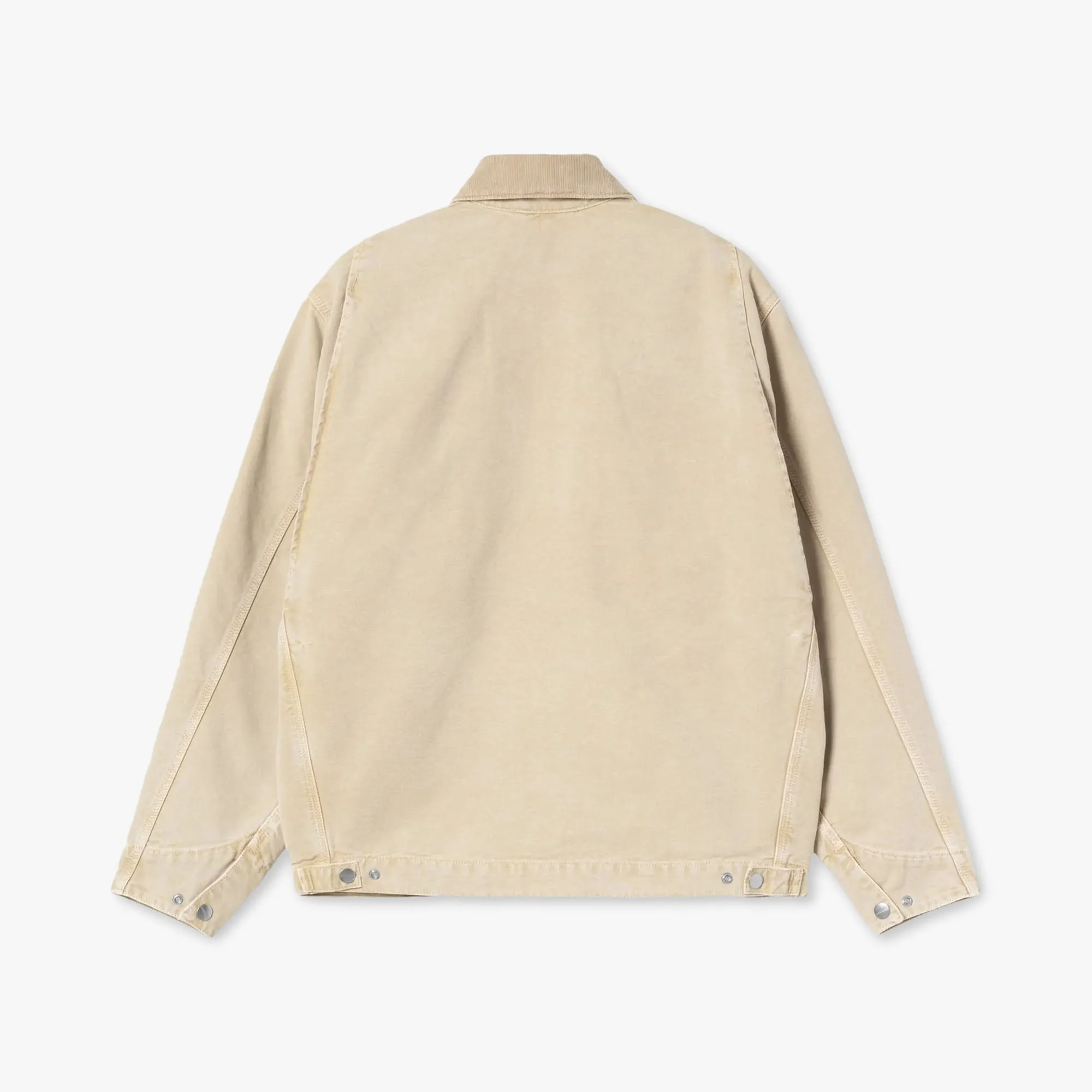 Cotton Twill DoubleLayered Collar Carhartt Wip OG Detroit Jacket Dusty Hamiltion Brown/ Dusty Hamilton Brown