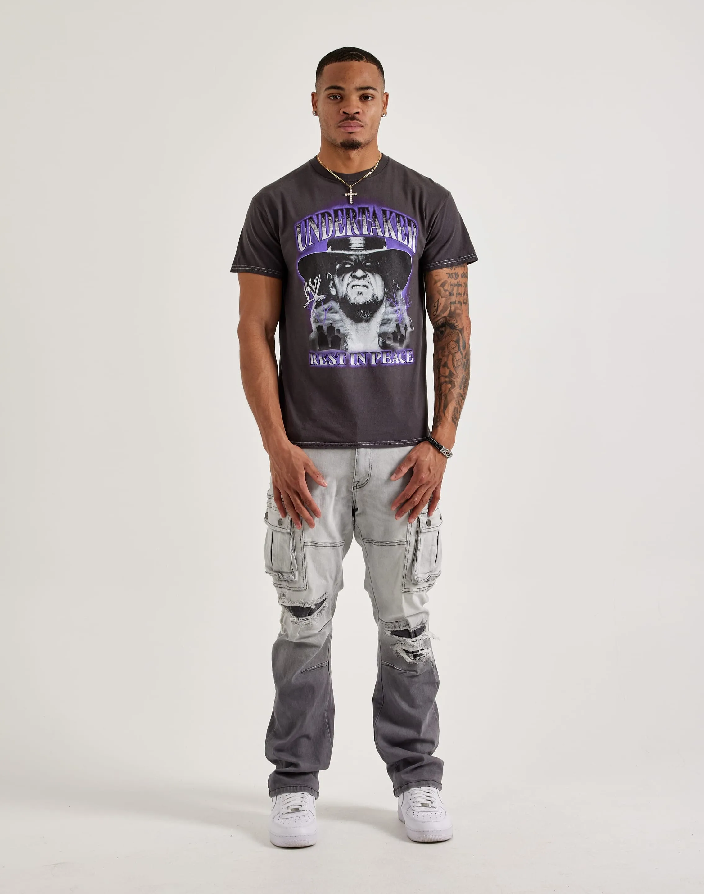 StaticFree Lining DoubleLayered Goodie Two Sleeves The Undertaker Tee