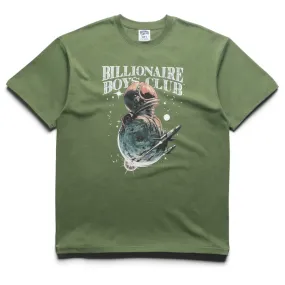 culottes silhouette hot air balloon venue Billionaire Boys Club Flight Tee - Vineyard Green
