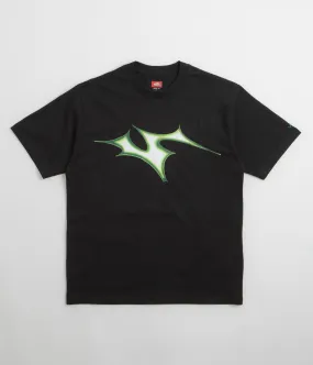 pants silhouette Rainy Day Vans Skate V Thorn T-Shirt - Black