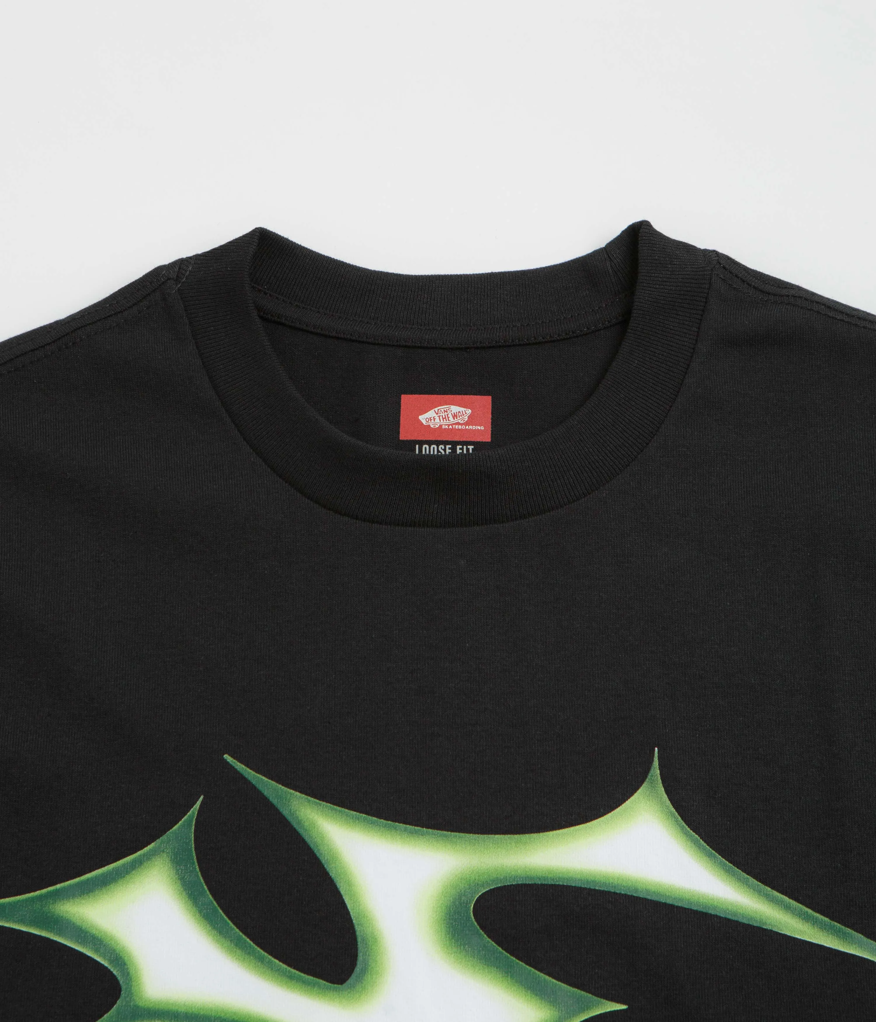 European size Vans Skate V Thorn T-Shirt - Black