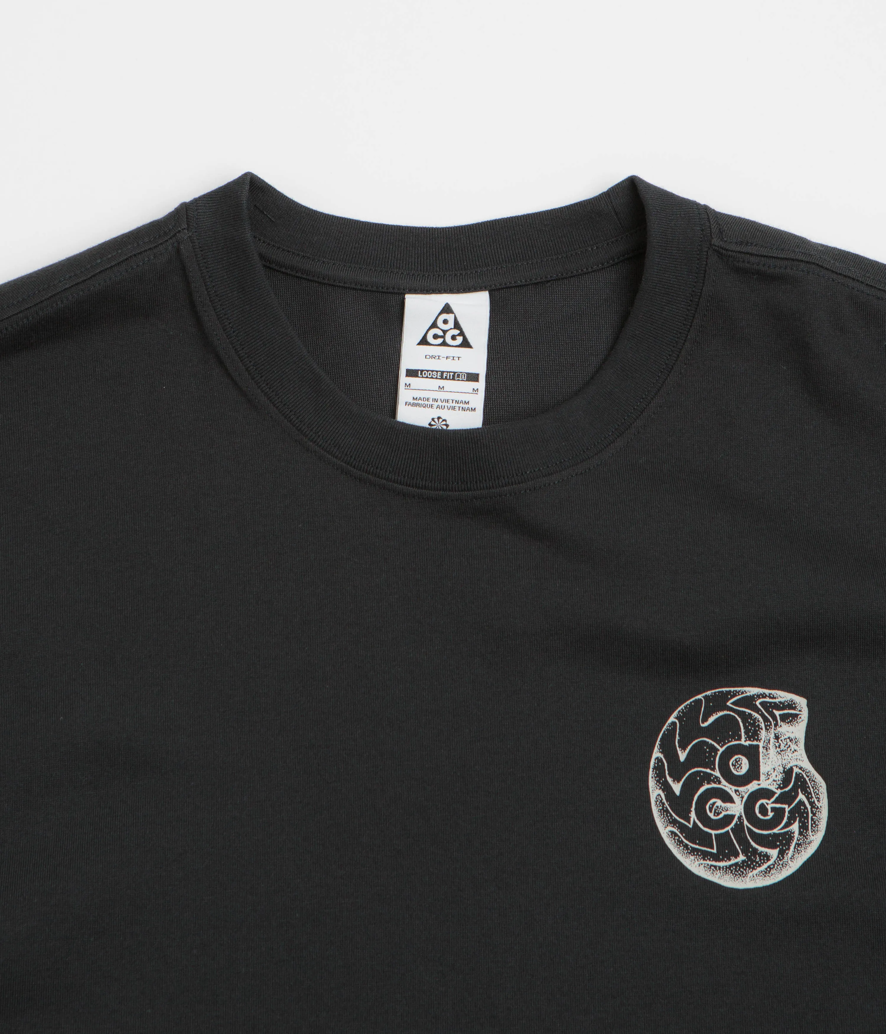 Nike ACG Fossils T-Shirt - Black Machine washable Business Trip