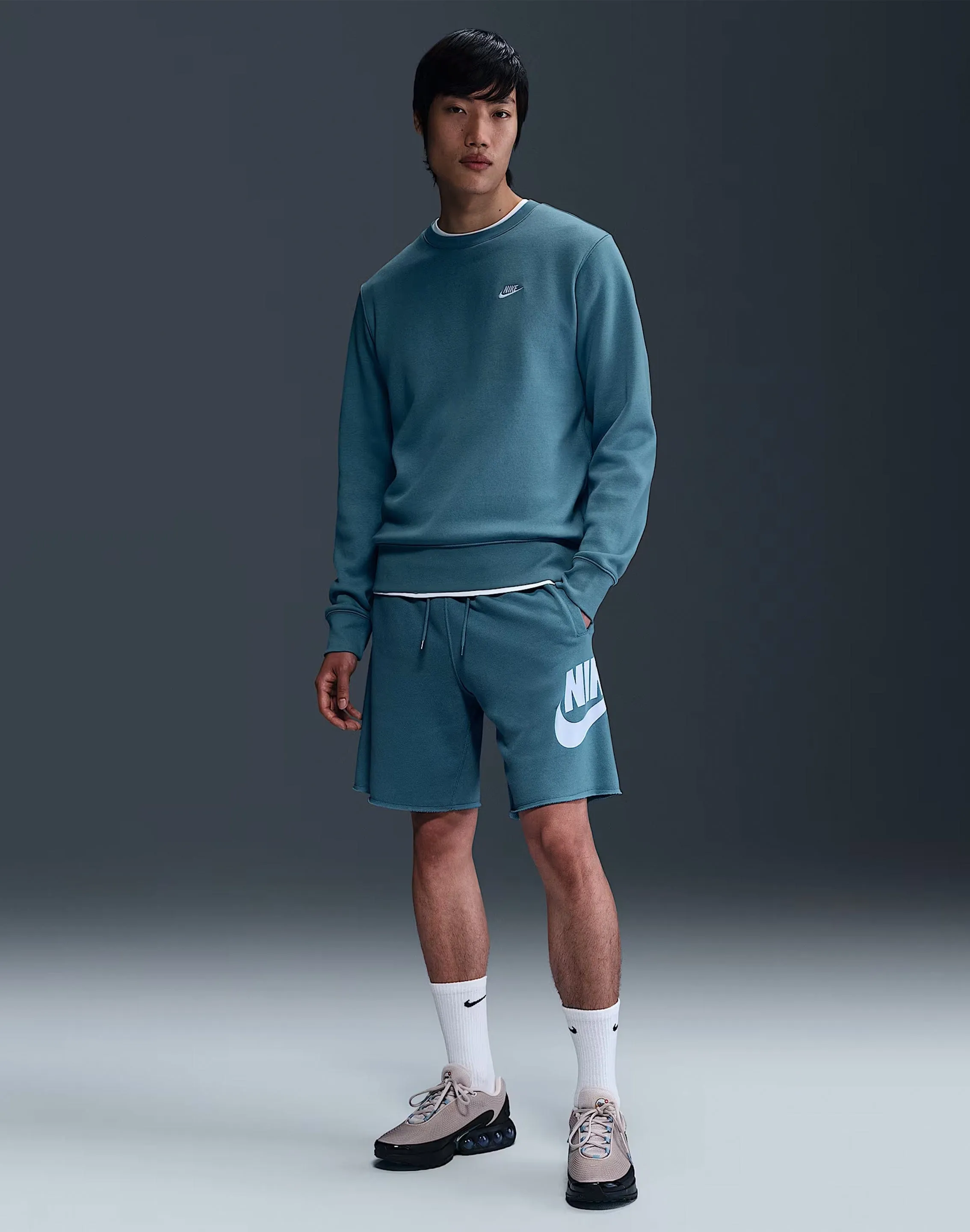 ZeroWaste Production Nike Club French Terry Alumni Shorts