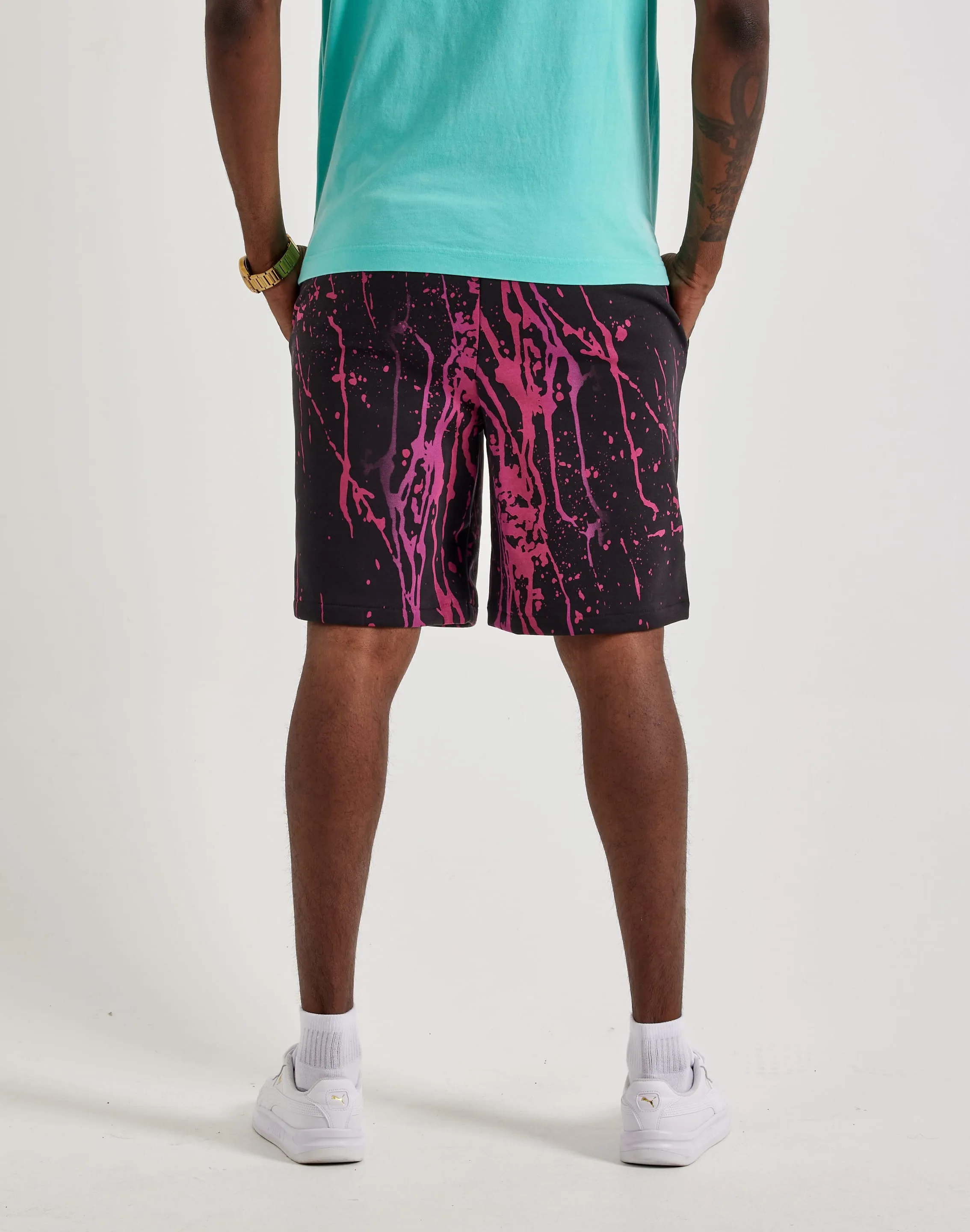 MultiFunctional Pockets Puma F1 Color Splash Sweat Shorts