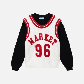 HOME TEAM SWEATER - ECRU Airflow Vents