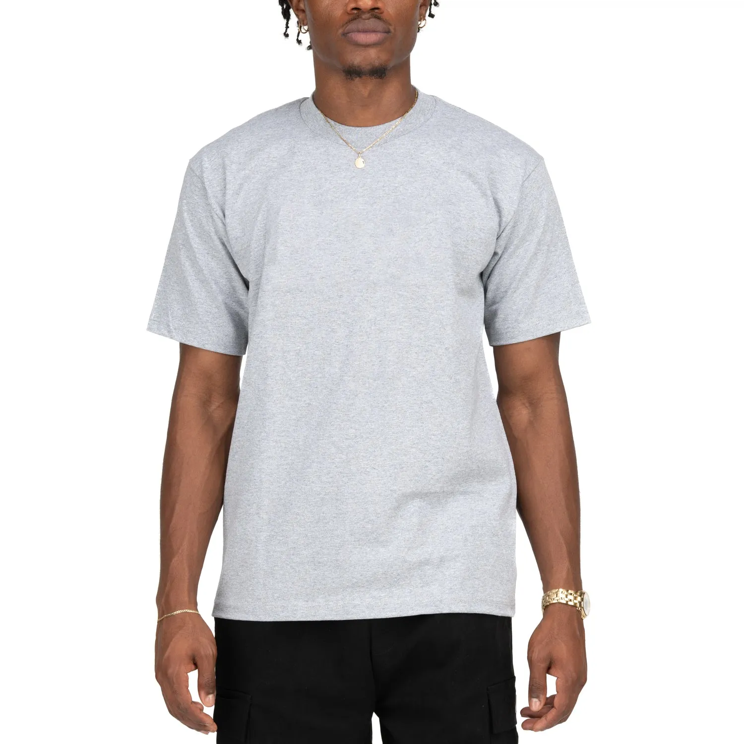 QuickReleaseClosures Star Mood Heavyweight Solid Crew Neck - Mens