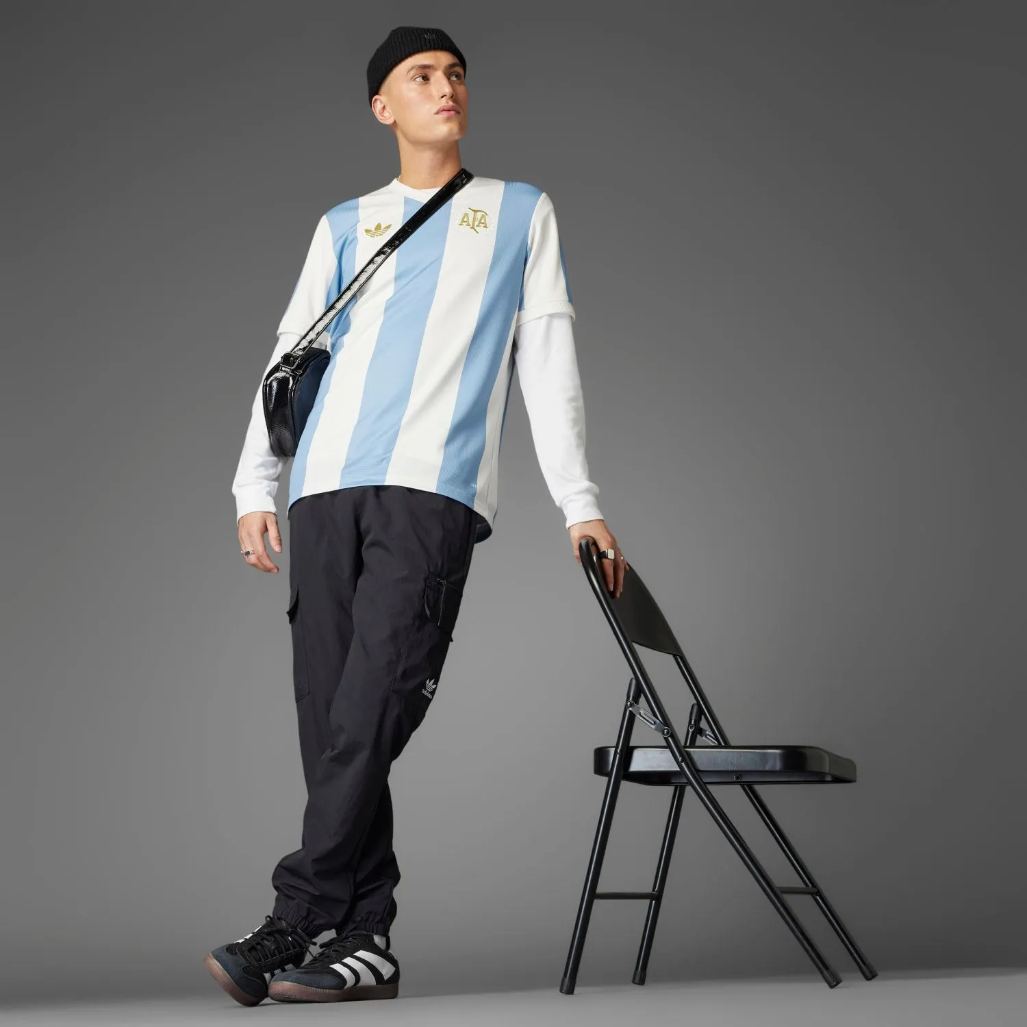 Vacation Mood Star Fit Argentina Anniversary Jersey - Mens