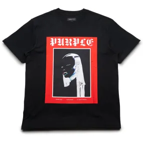 school event Purple Brand Cover Tee - Black