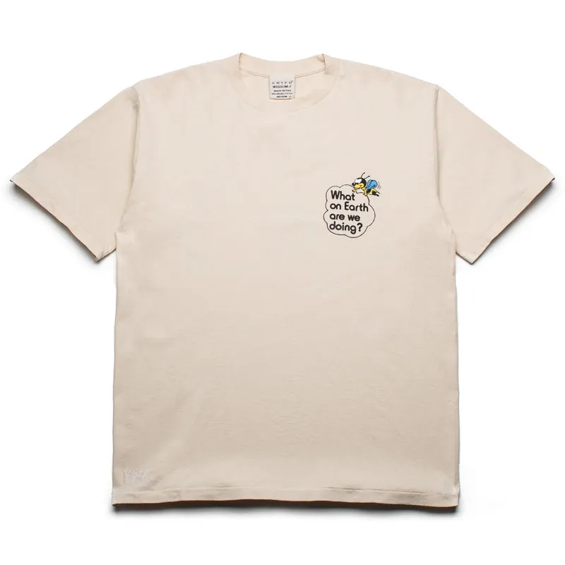 cycling event CRTFD Bees Tee - Natural