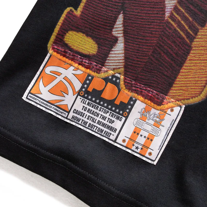 PDF Channel The Boy PDF Color Tee - Black tank top