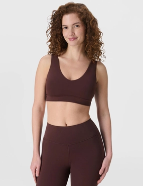 Ultimate Studio Voop Bra - Sable Brown Backless seams water-repellent