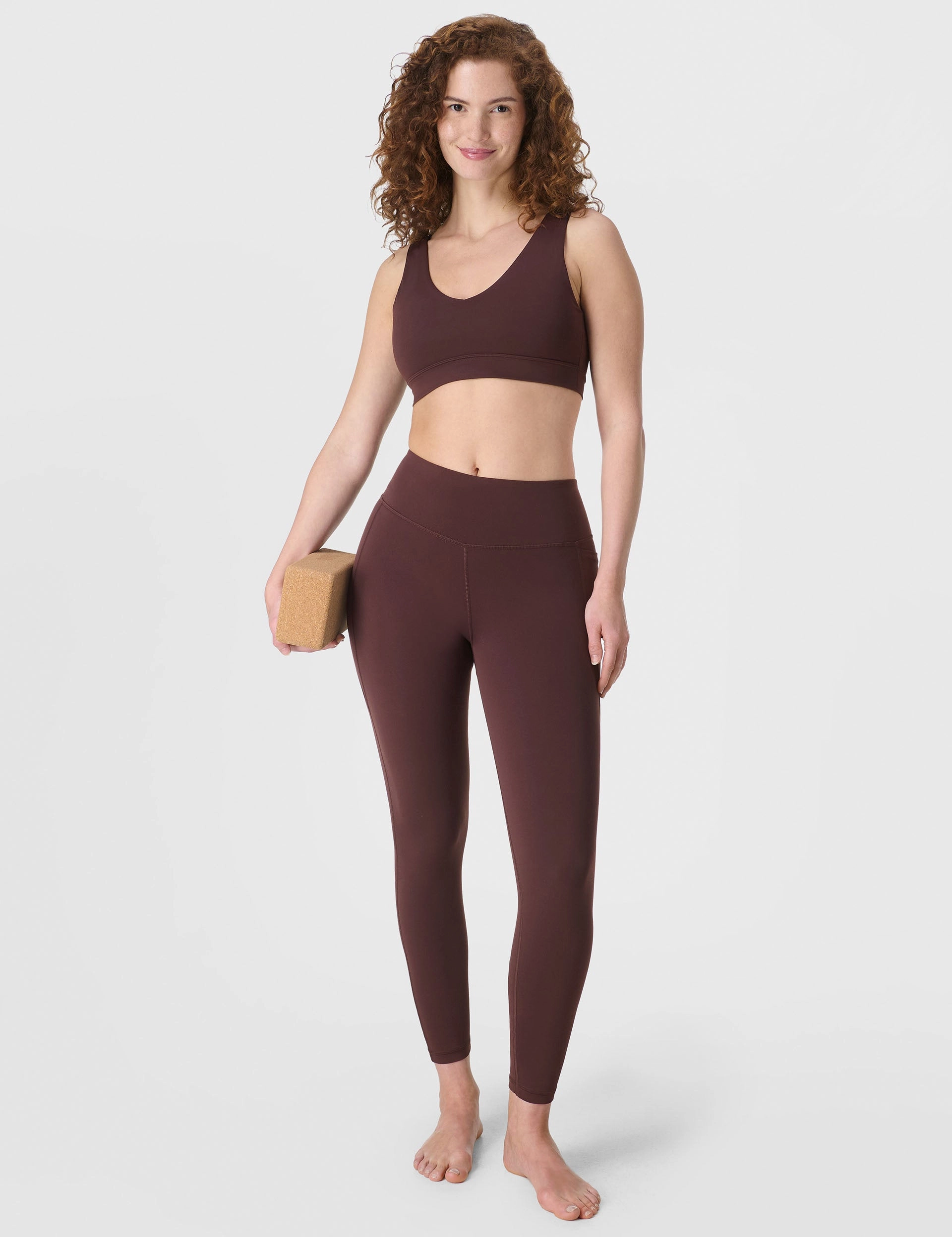 Ultimate Studio Voop Bra - Sable Brown Smooth Texture Backless seams
