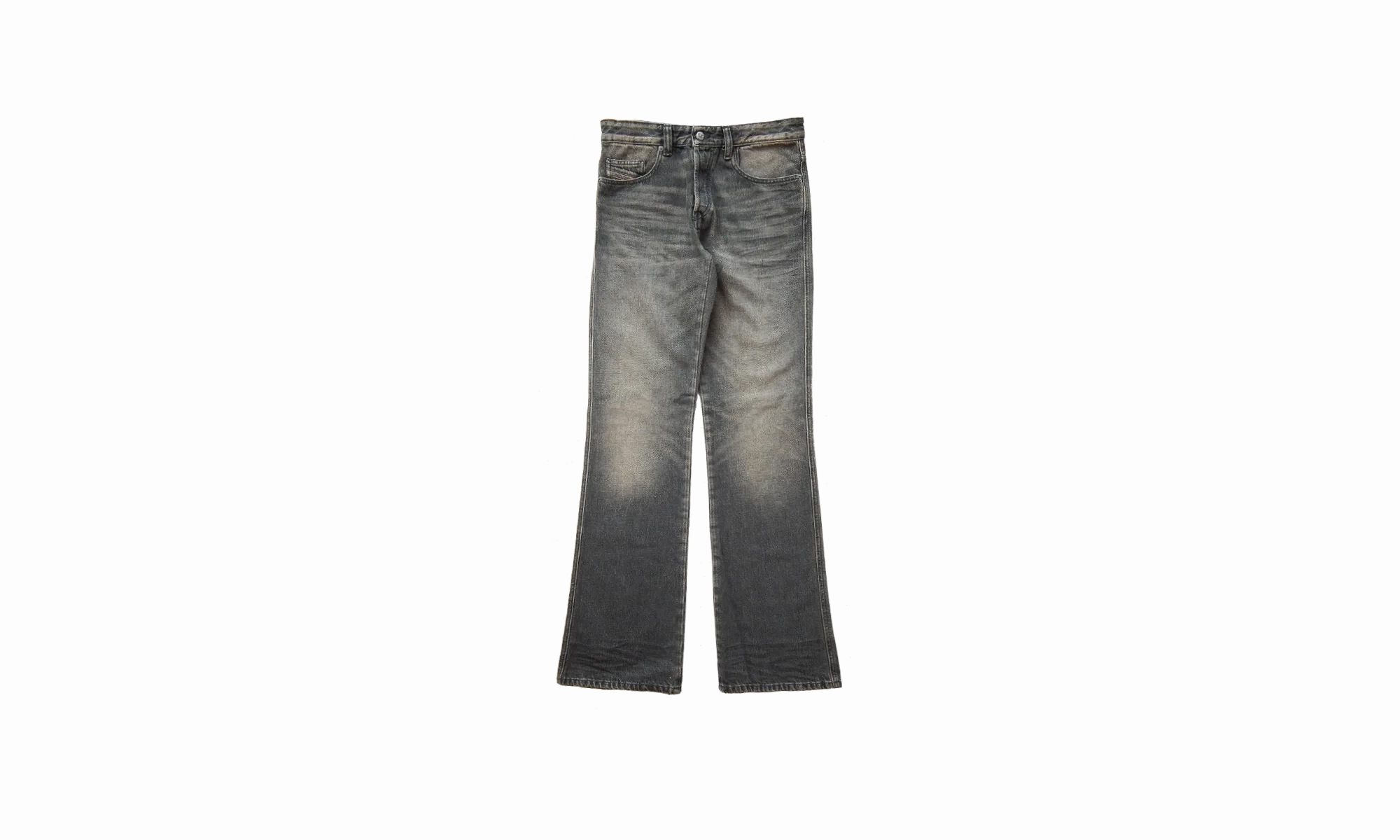 1998 D-Buck Faded Flared Jeans "Black" Chill Outfit Streetwear Fan Holiday Vibes