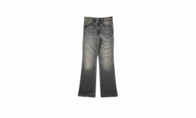 Quality Basic 1998 D-Buck Faded Flared Jeans "Black"