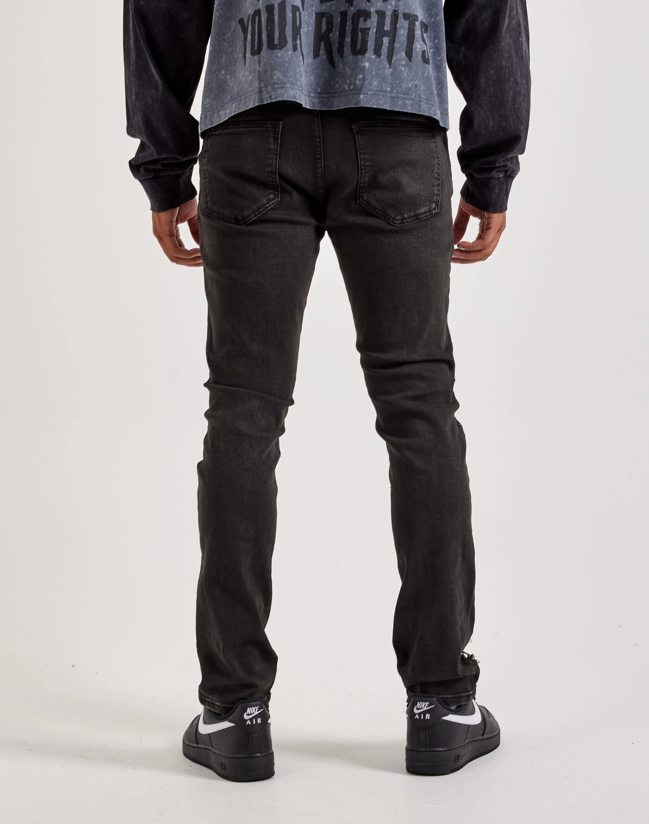 Zero Core WAIMEA Slim Metal Stud Jeans