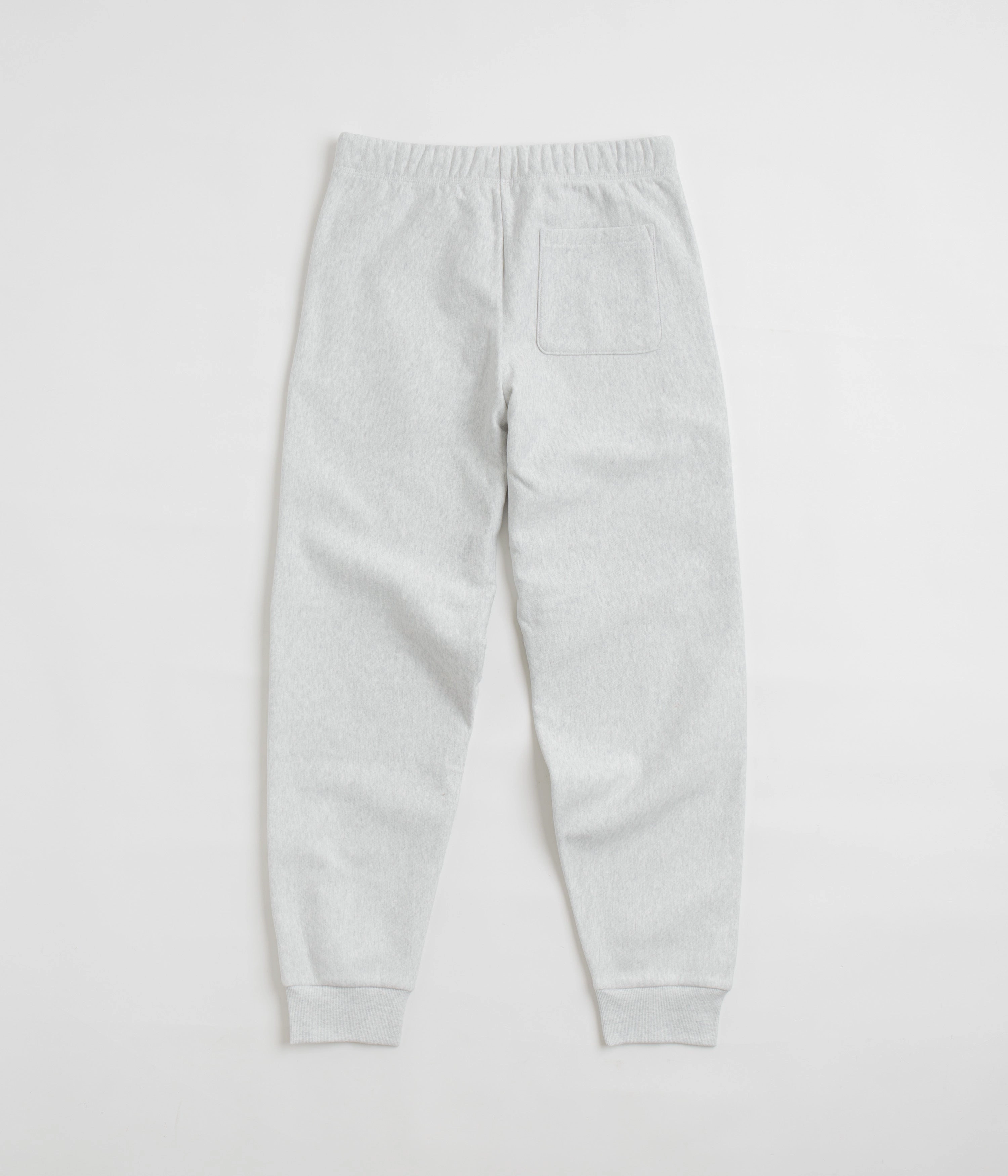 Adjustable drawstring Reinforced Stress Points Carhartt American Script Sweatpants - Ash Heather