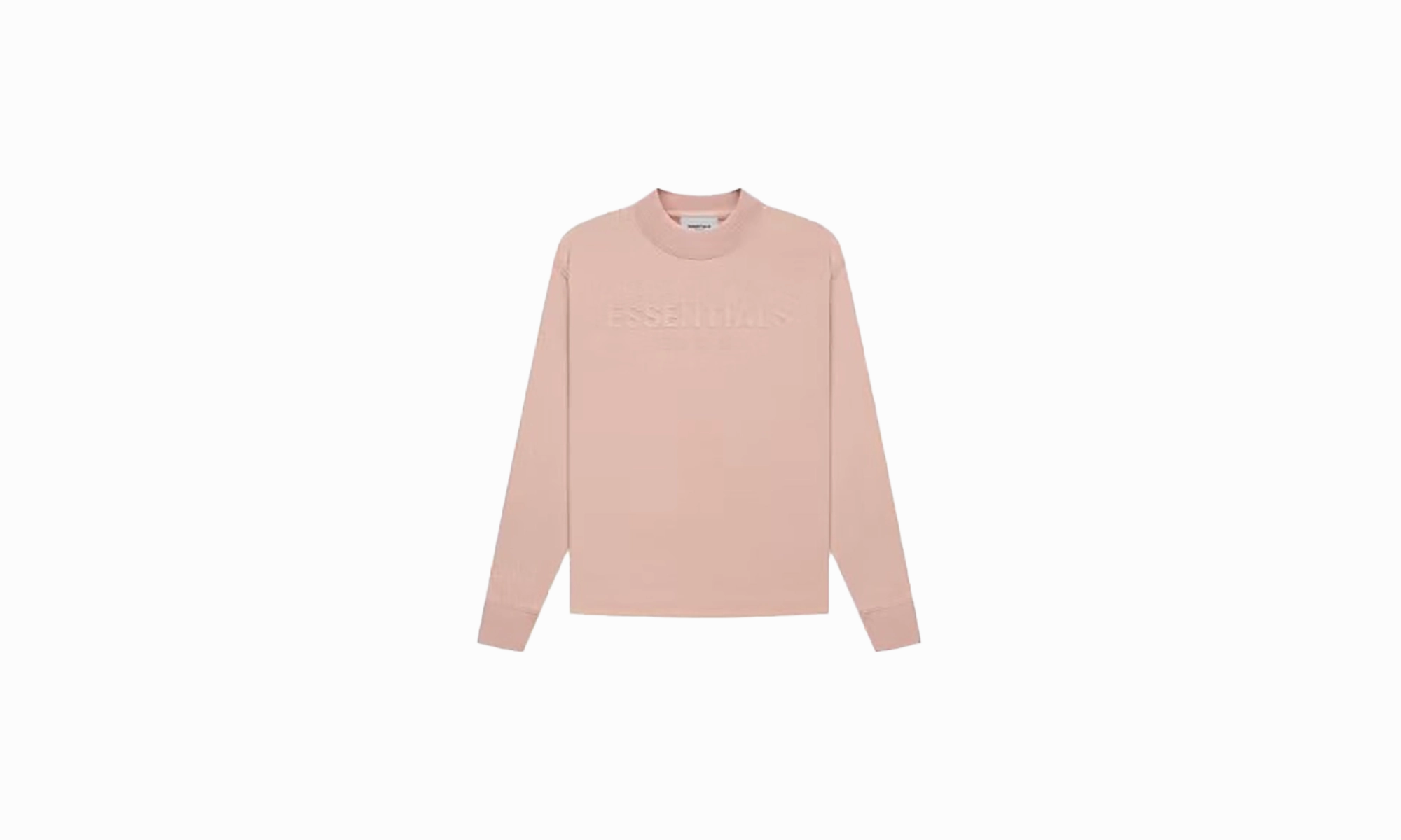 Kids Long-Sleeve Tee "Matte Blush" LowMaintenanceFabric