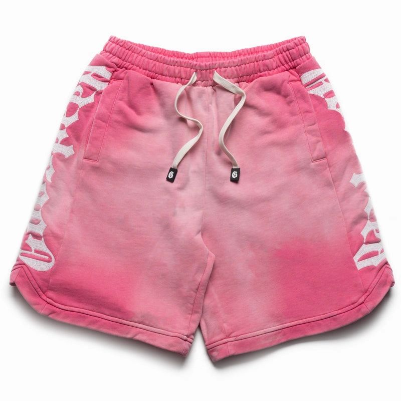 Godspeed New York Courtside Shorts - Starburst Pink Double Layered Panels Water Repellent Finish