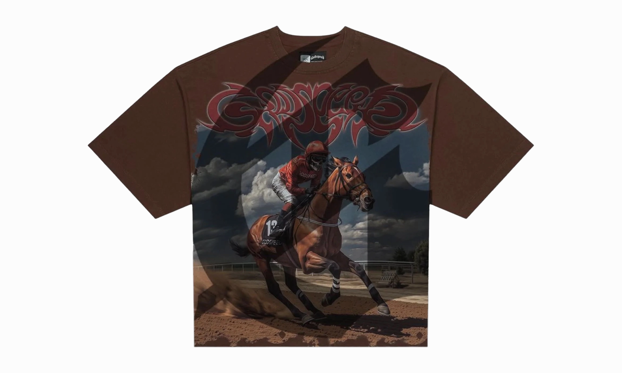 QuickRelease Fasteners World Tone Thoroughbred T-Shirt "Mocha"