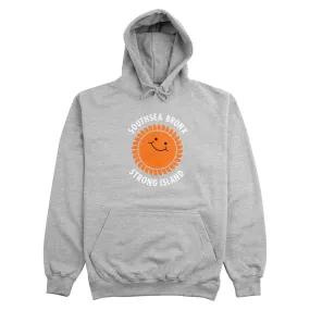 Lounge Comfort Southsea Bronx Strong Island Hoodie - Heather Grey