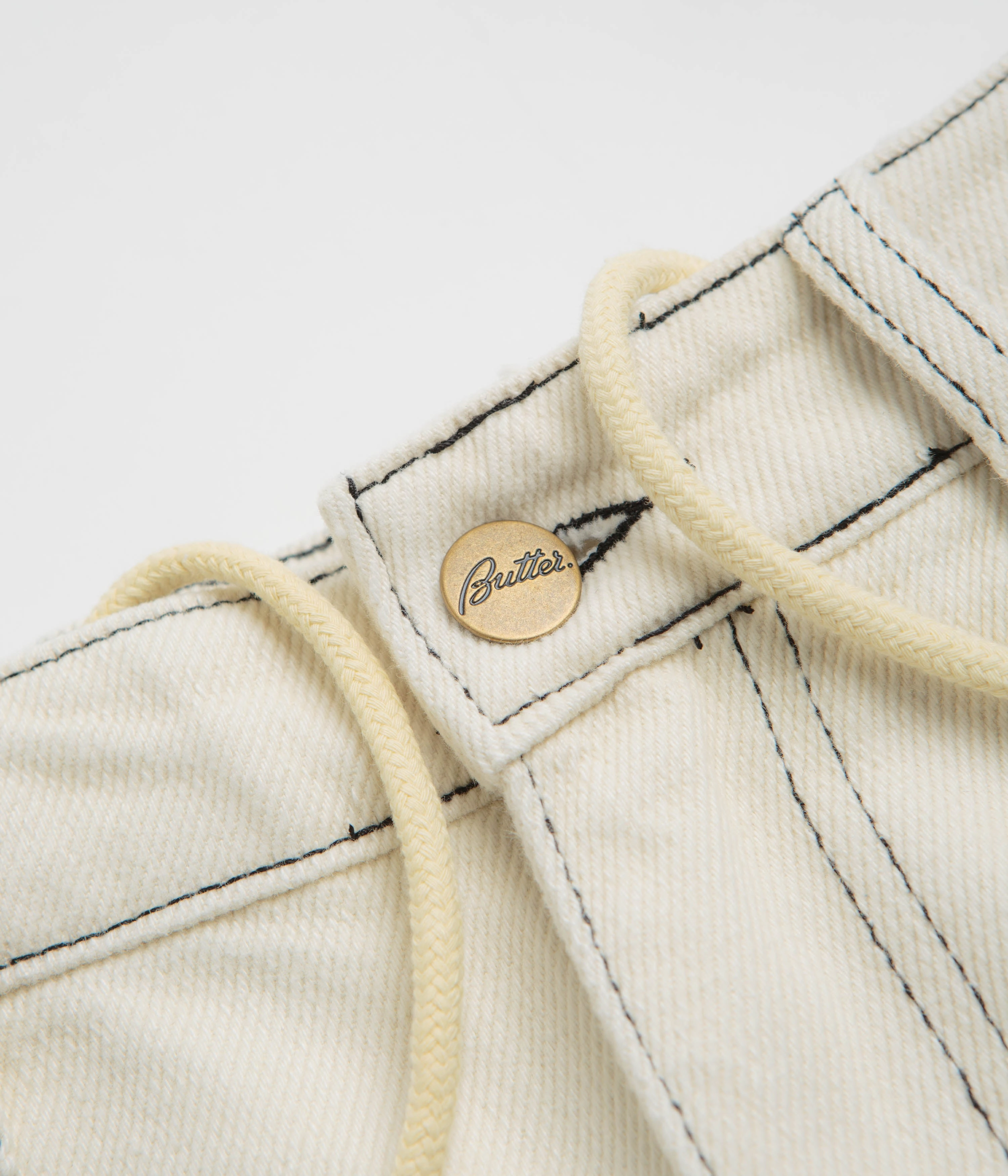 Butter Goods Art Jeans - Bone Quick Adjust Fit Training Comfort
