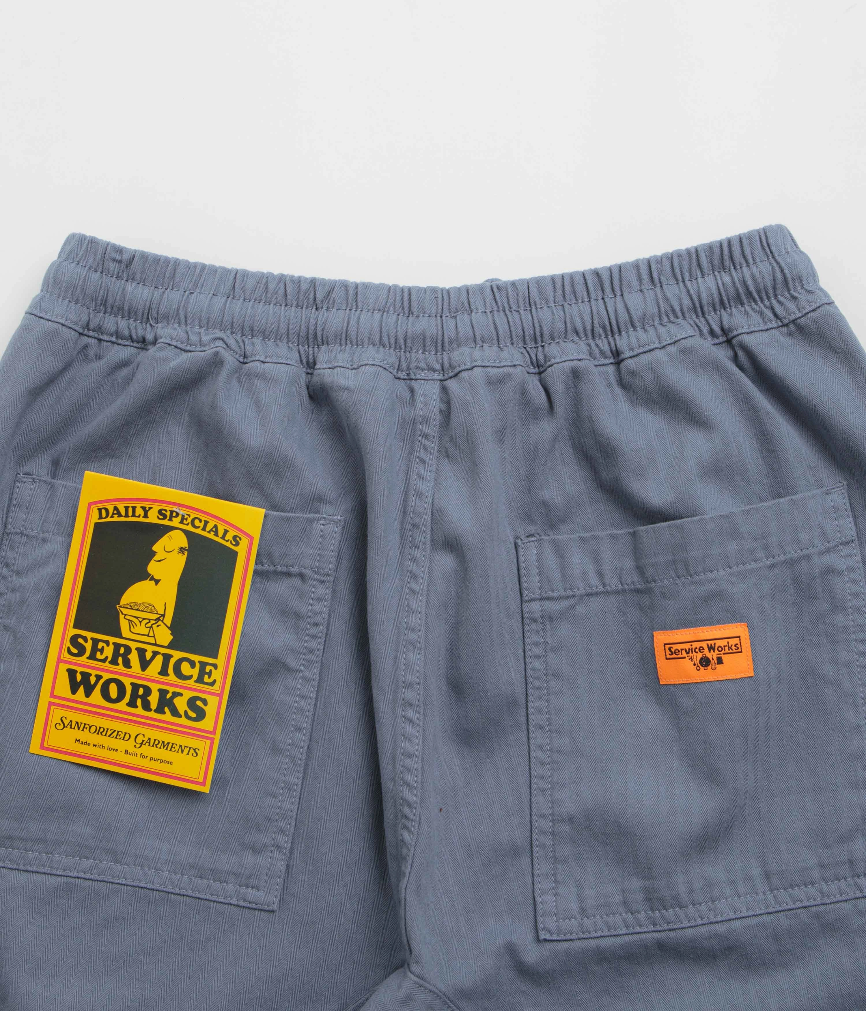 Service Works Herringbone Chef Pants - Harbour Anti Snag Threading Quick Dry Fabric