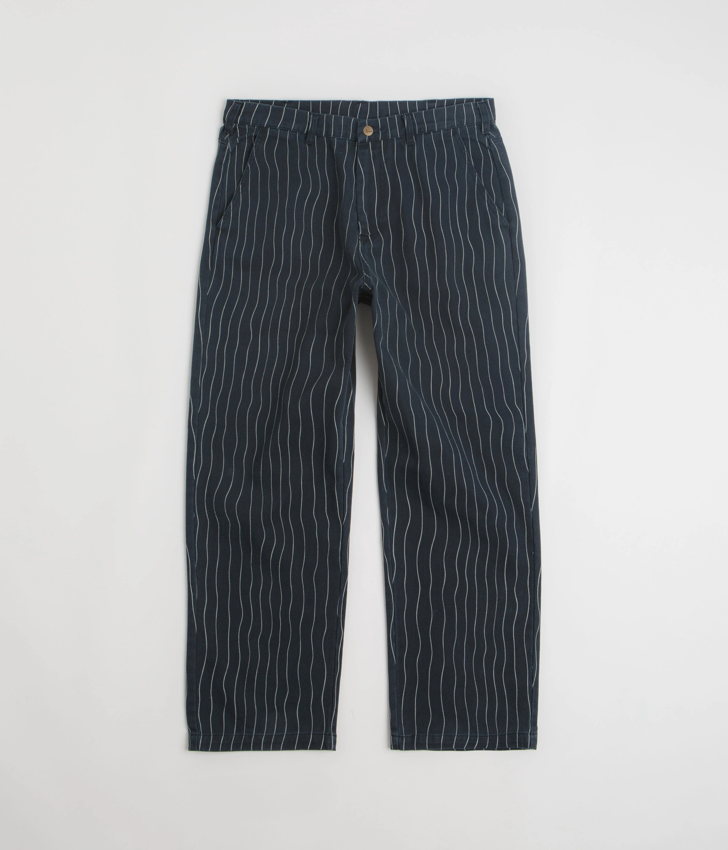 by Parra Meandering Pants - Navy Blue Premium Stretch