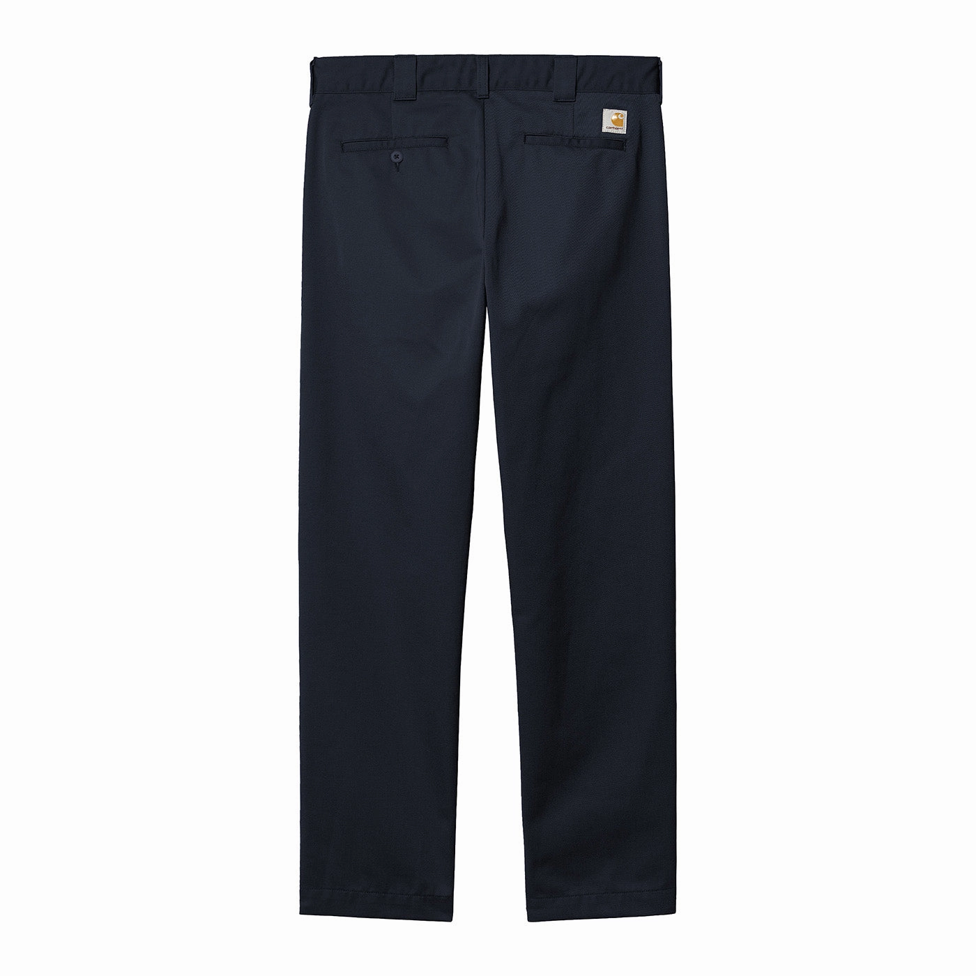Carhartt WIP Master Pant - Dark Navy Rinsed No Gap Waistband Hygienic Coating