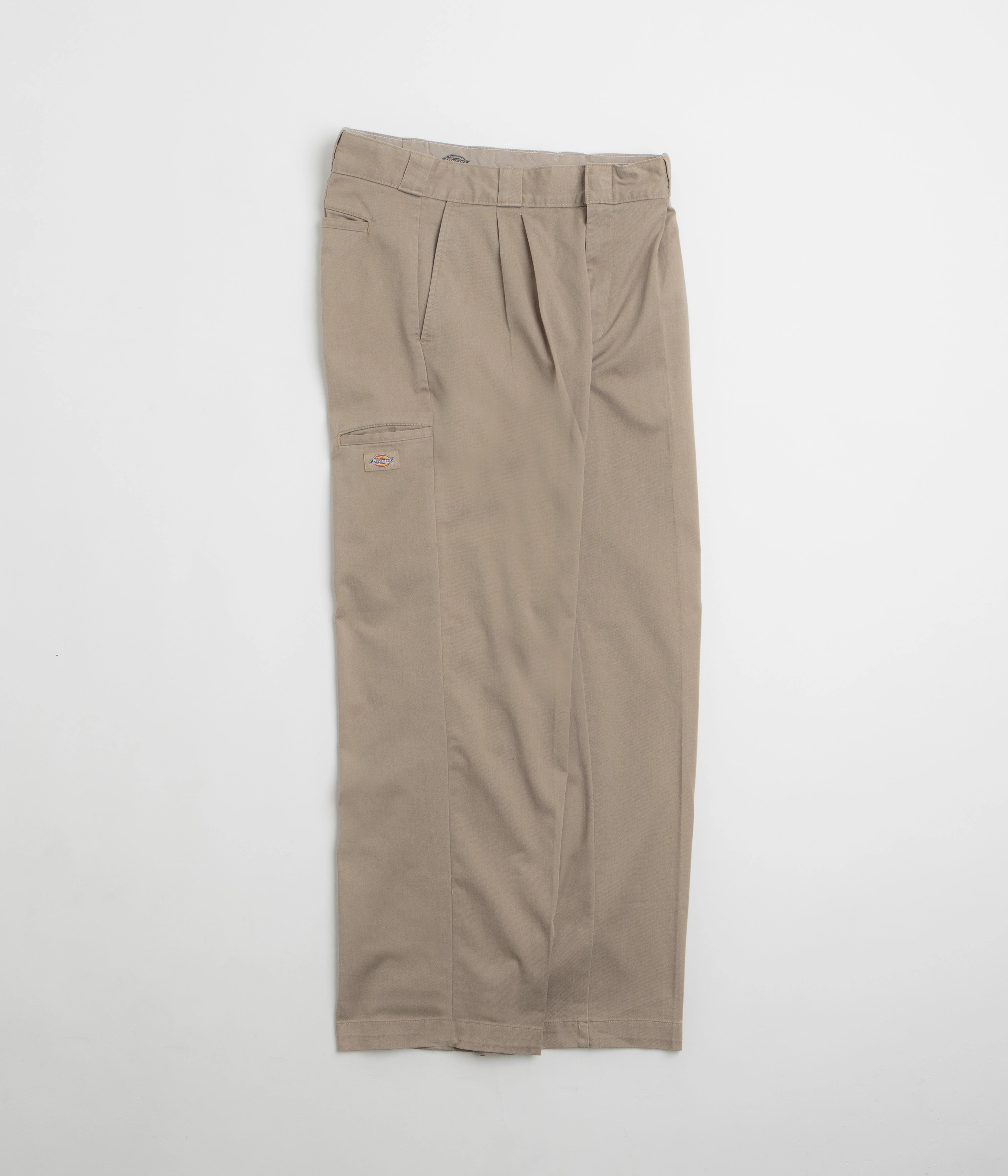Twill Weave Texture Lightweight insulation Dickies Unionville Pleated Work Pants - Desert Sand