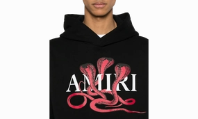 Snake Hoodie "Black/Red"