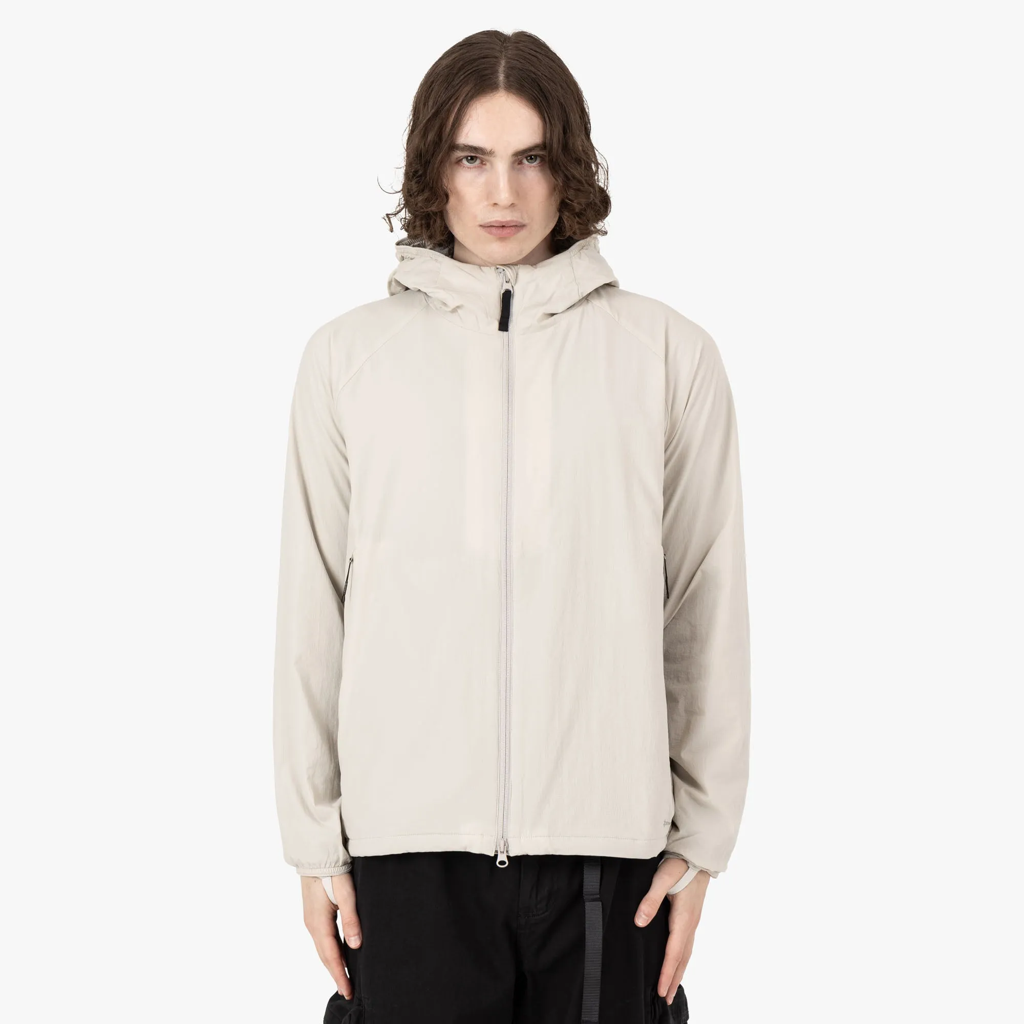 Snow Peak Breathable Insulated Jacket / Ivory Luxury Appeal UV Protective Layer