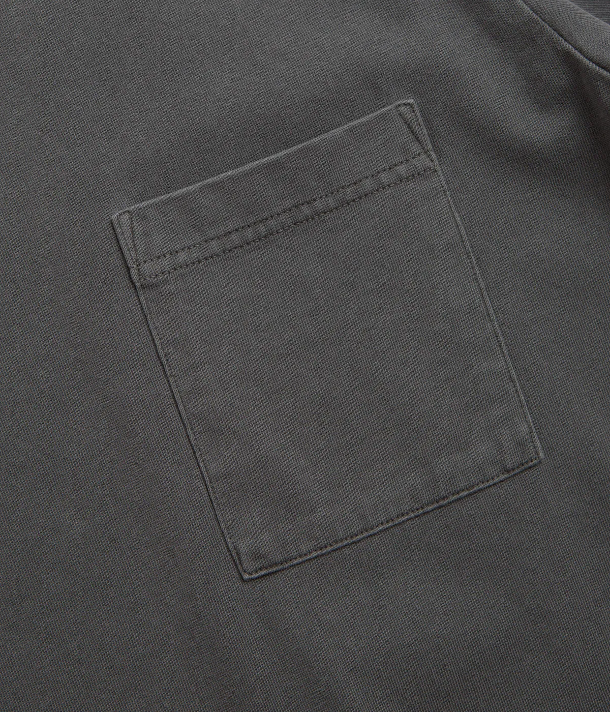 flare pants silhouette Pin Snow Peak Garment Dyed T-Shirt - Charcoal