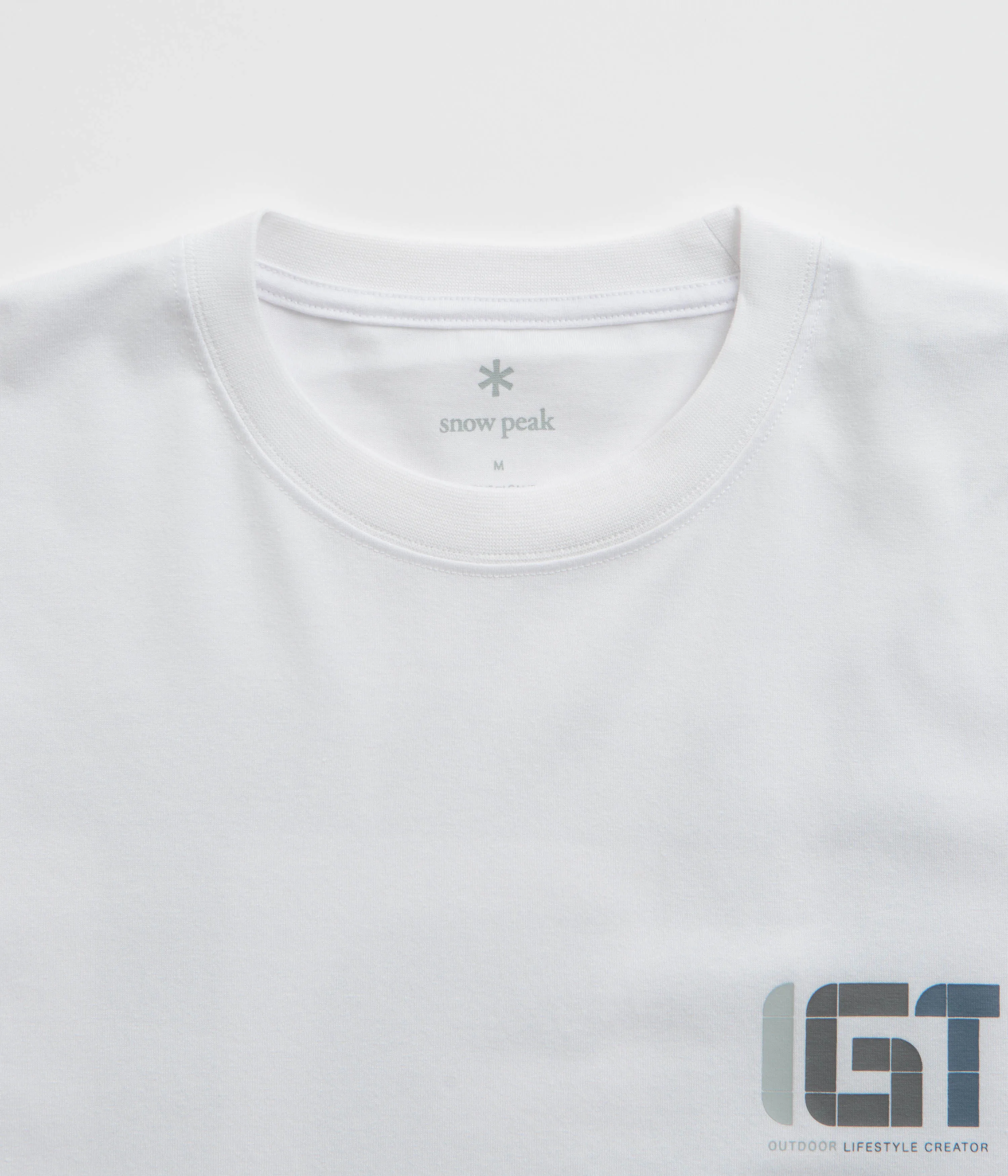 Snow Peak IGT Logo T-Shirt - White group venue event