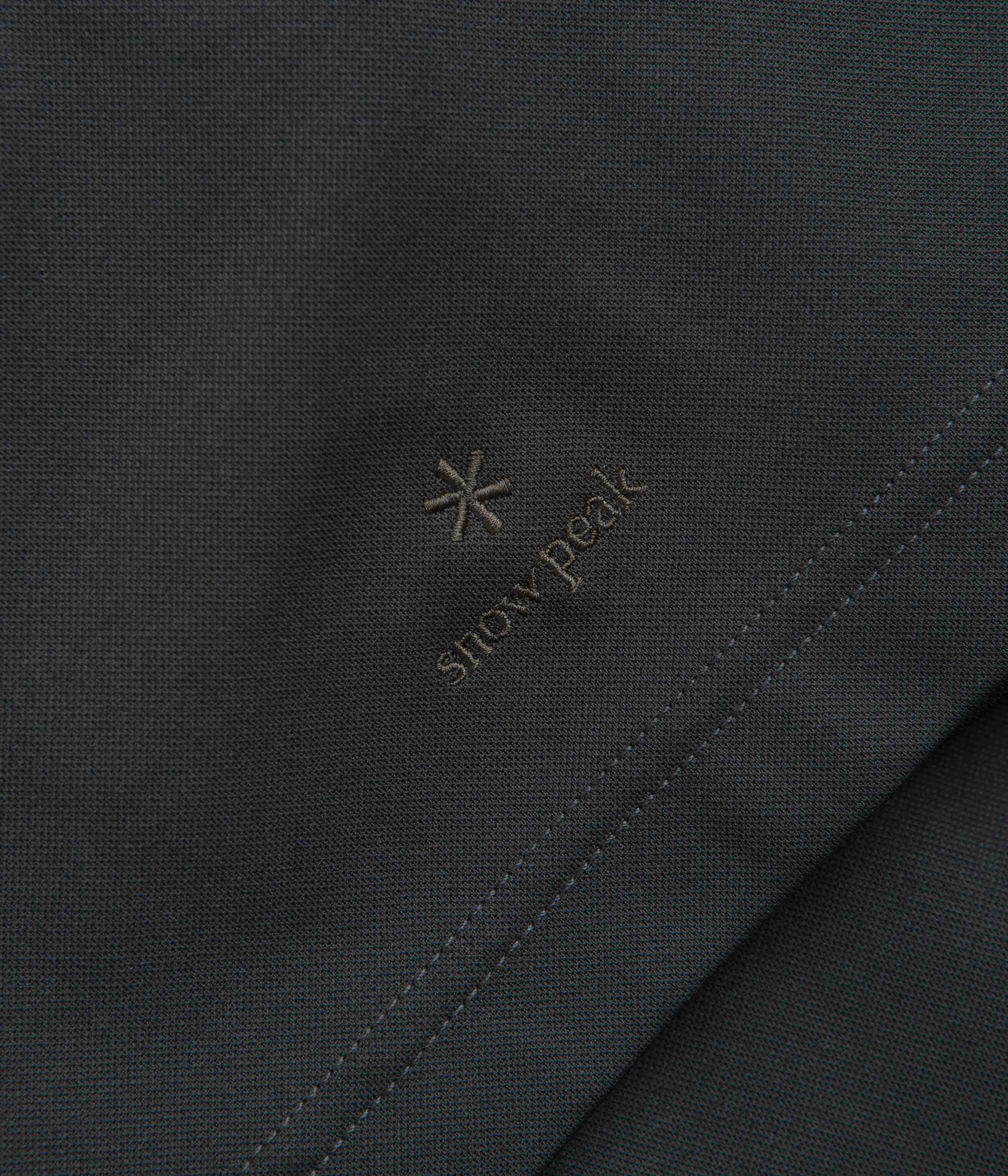 Snow Peak Insect Shield T-Shirt - Charcoal resort venue