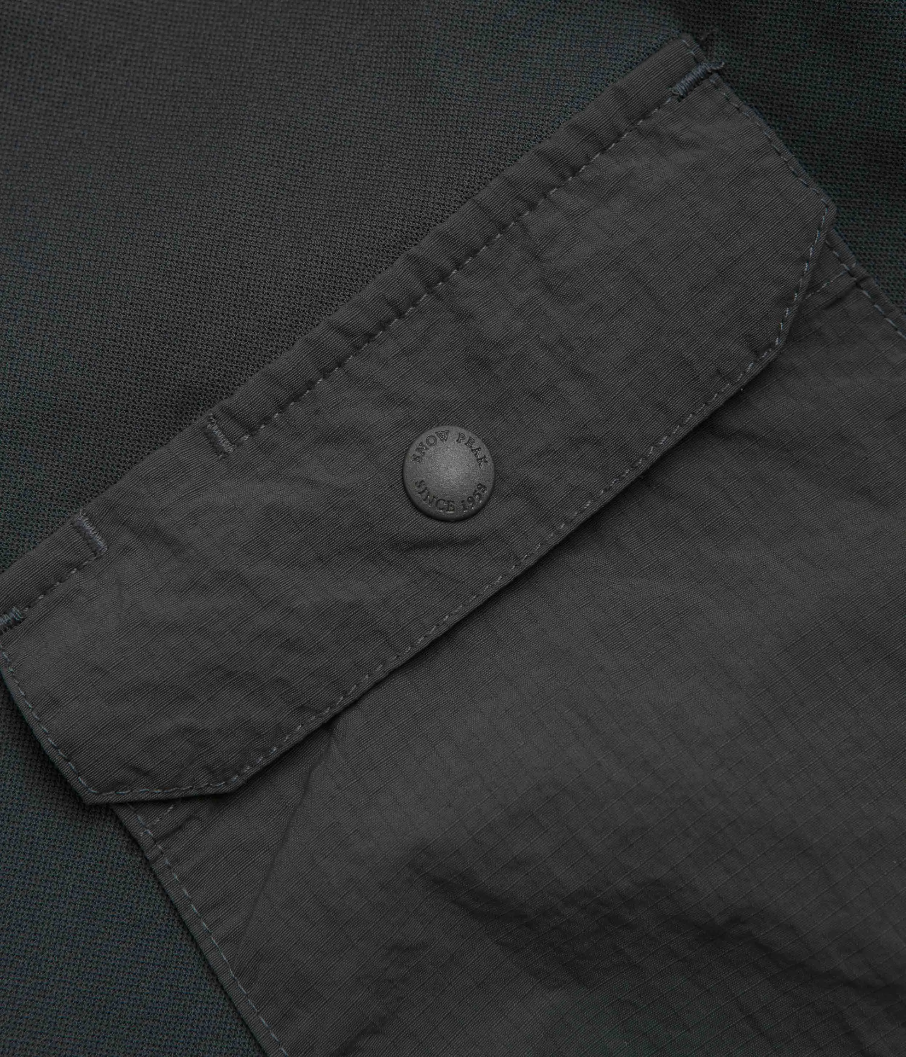 casual event Snow Peak Insect Shield T-Shirt - Charcoal