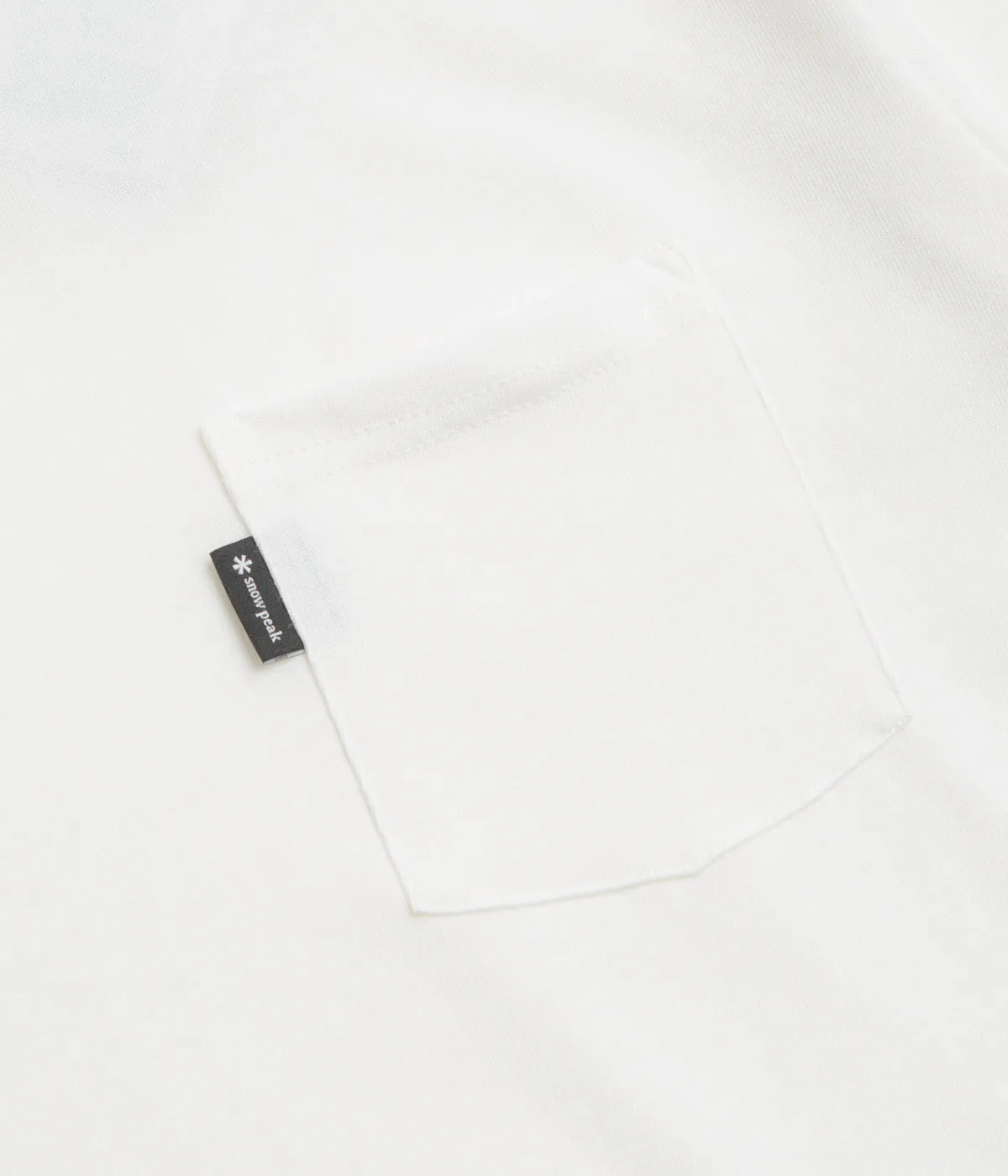 Snow Peak NSD Pocket T-Shirt - Off White ping pong venue