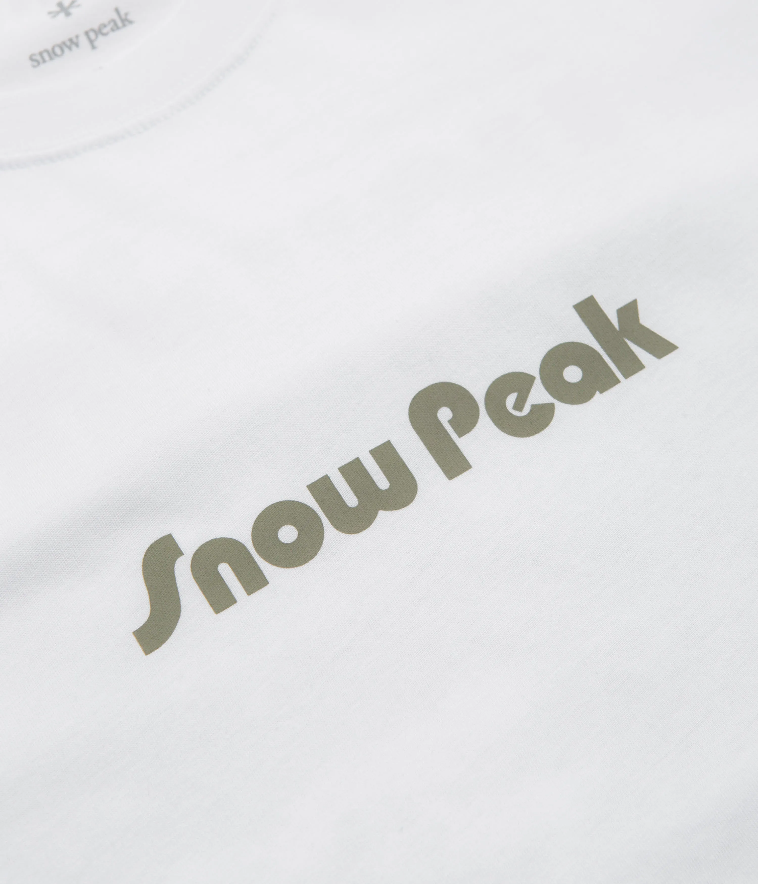 Loungewear Snow Peak Unwind T-Shirt - White