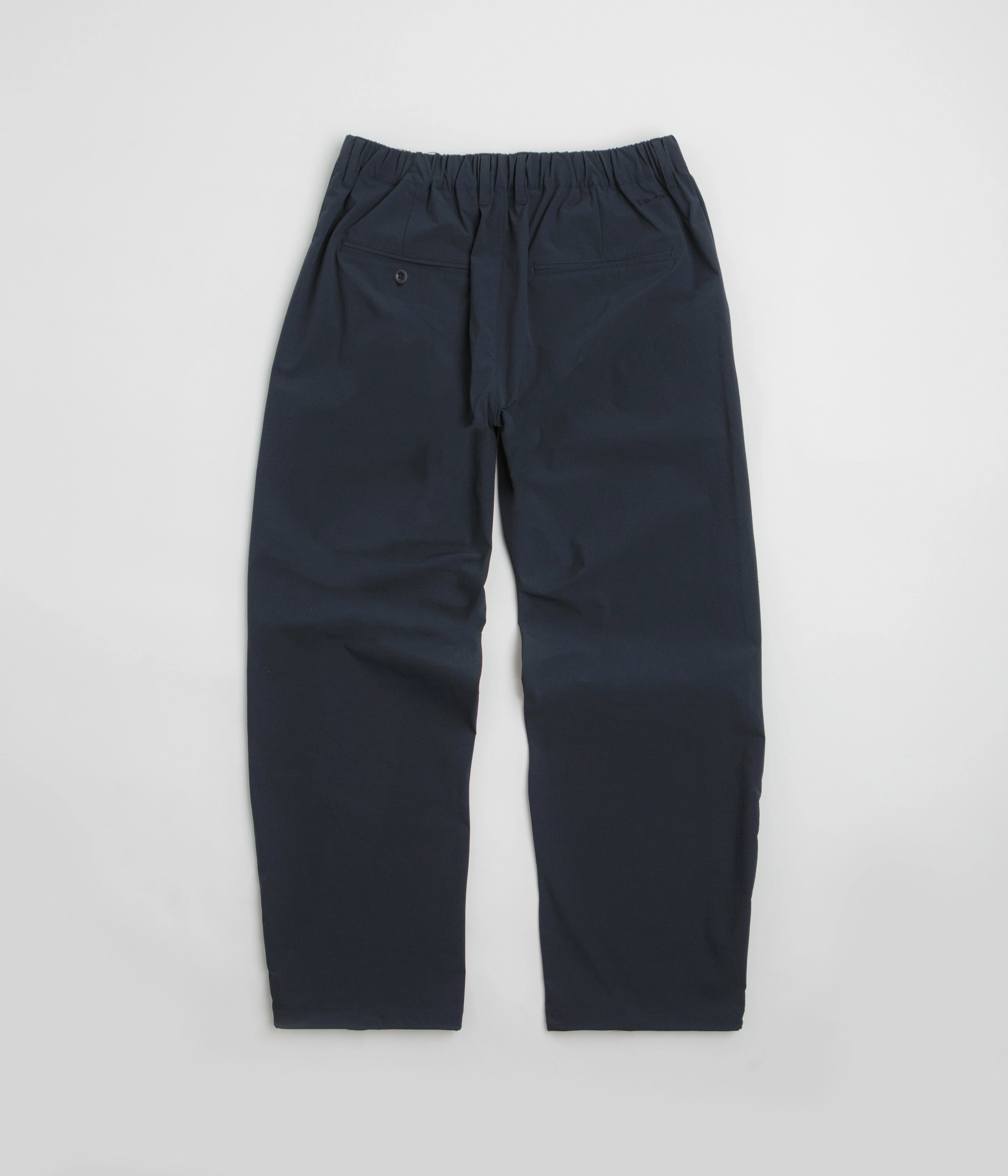 Easy Movement AntibacterialCoating Snow Peak Active Comfort Wide Pants - Navy
