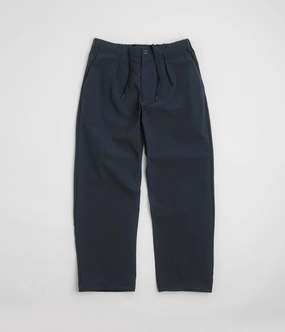Snow Peak Active Comfort Wide Pants - Navy Soft Touch Material Hygienic Inner Layer