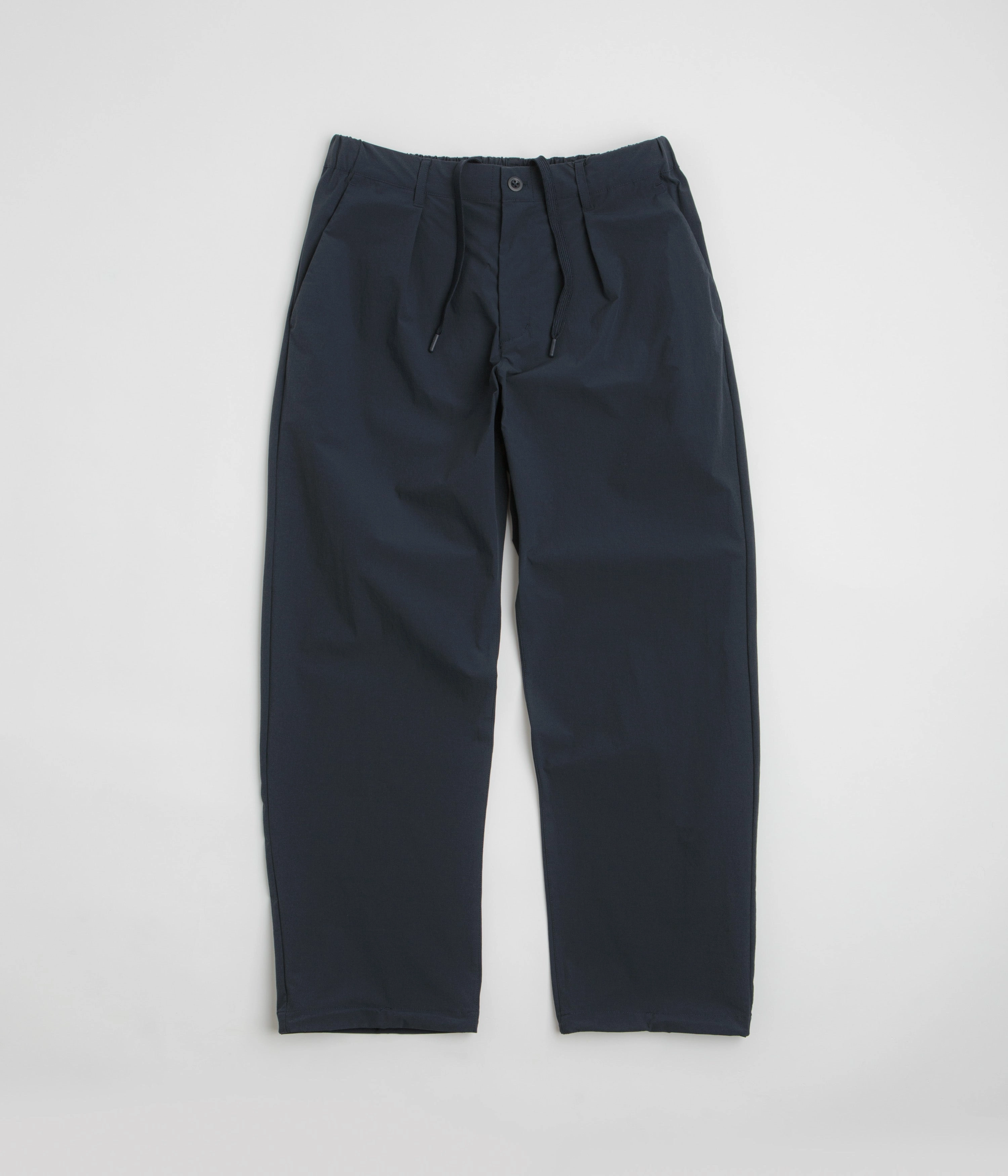 Snow Peak Active Comfort Wide Pants - Navy Soft Touch Material Hygienic Inner Layer