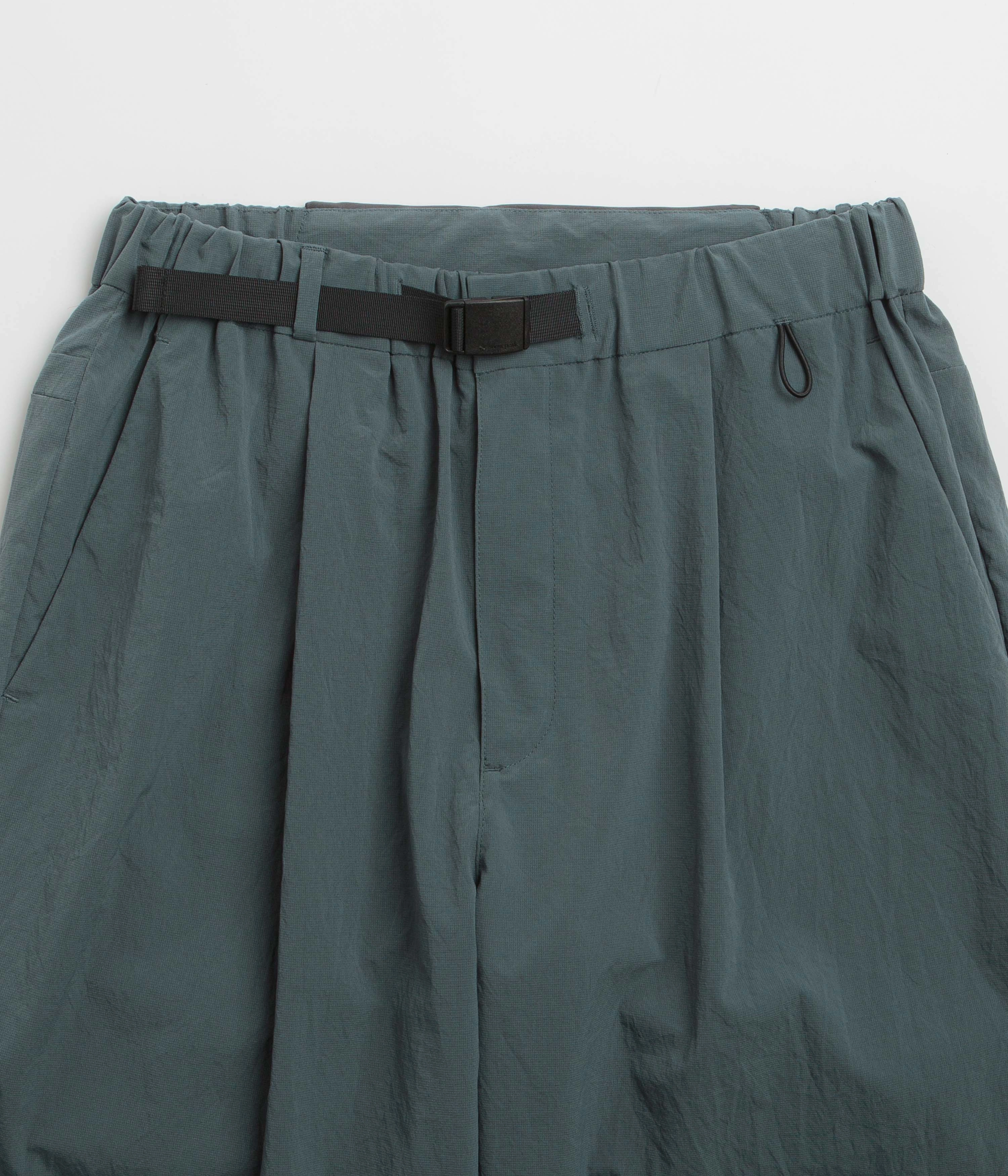 Lightweight Construction AdjustableWaistband Snow Peak Breathable Quick Dry Active Pants - Blue
