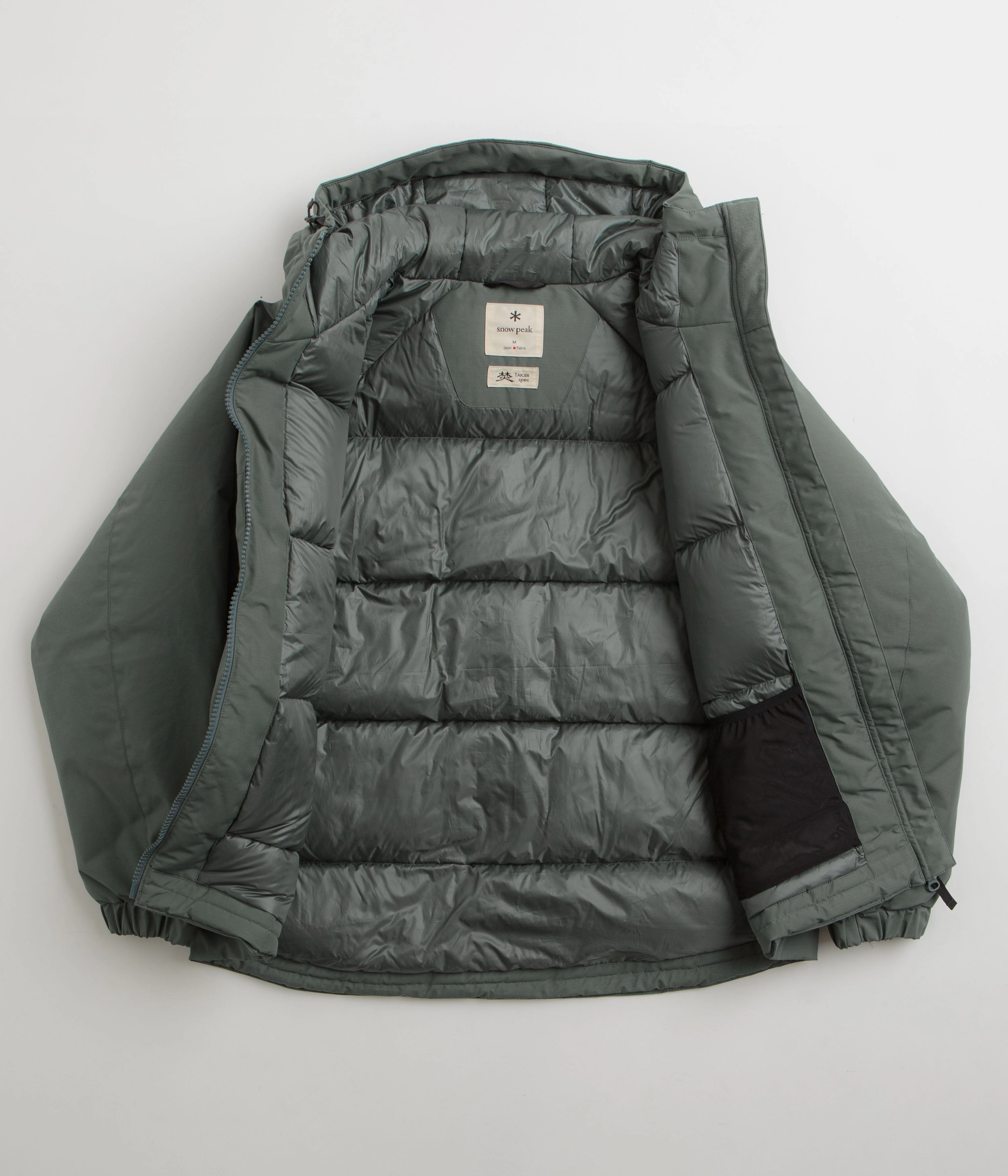 Flexible TailoredSilhouette Snow Peak FR 2L Down Jacket - Foliage