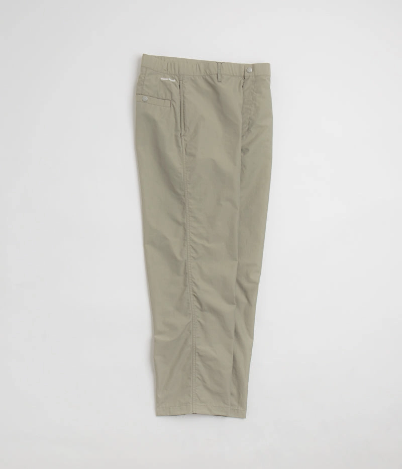 Snow Peak Light Mountain Cloth Pants - Beige Water resistant coating