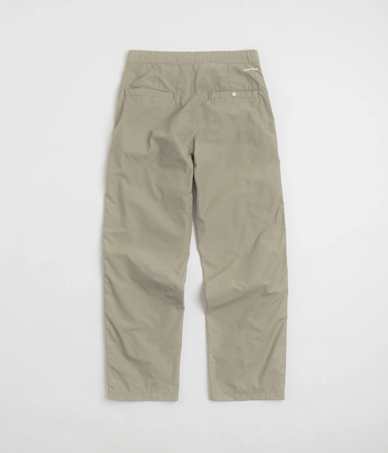 Layering Piece Snow Peak Light Mountain Cloth Pants - Beige