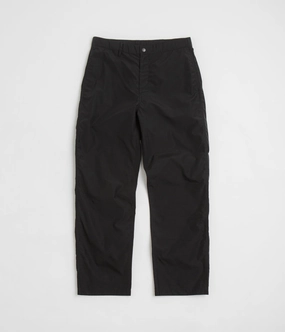 Non Binding Cuffs Snow Peak Light Mountain Cloth Pants - Black